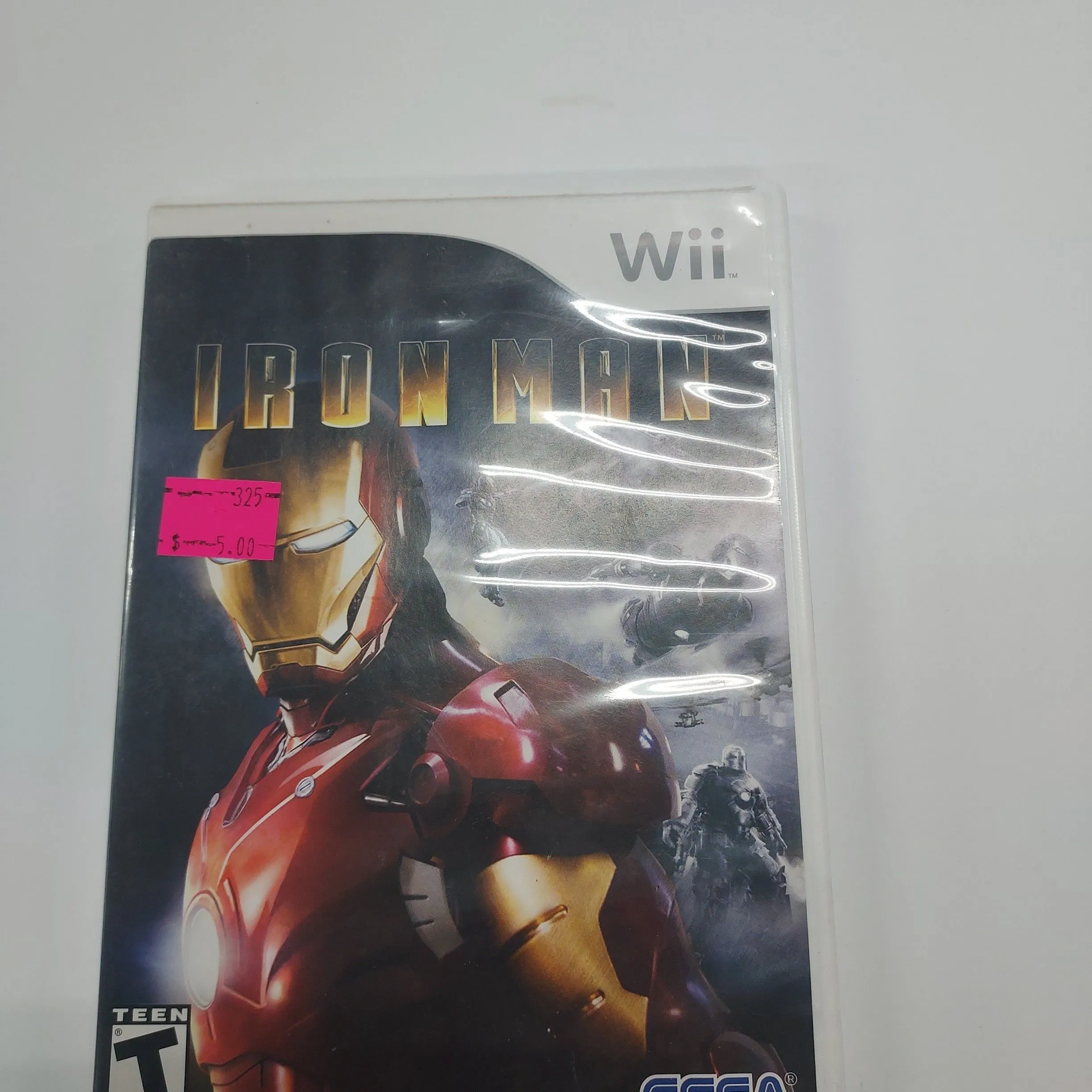Product image for iron man nintendo wii as is untested