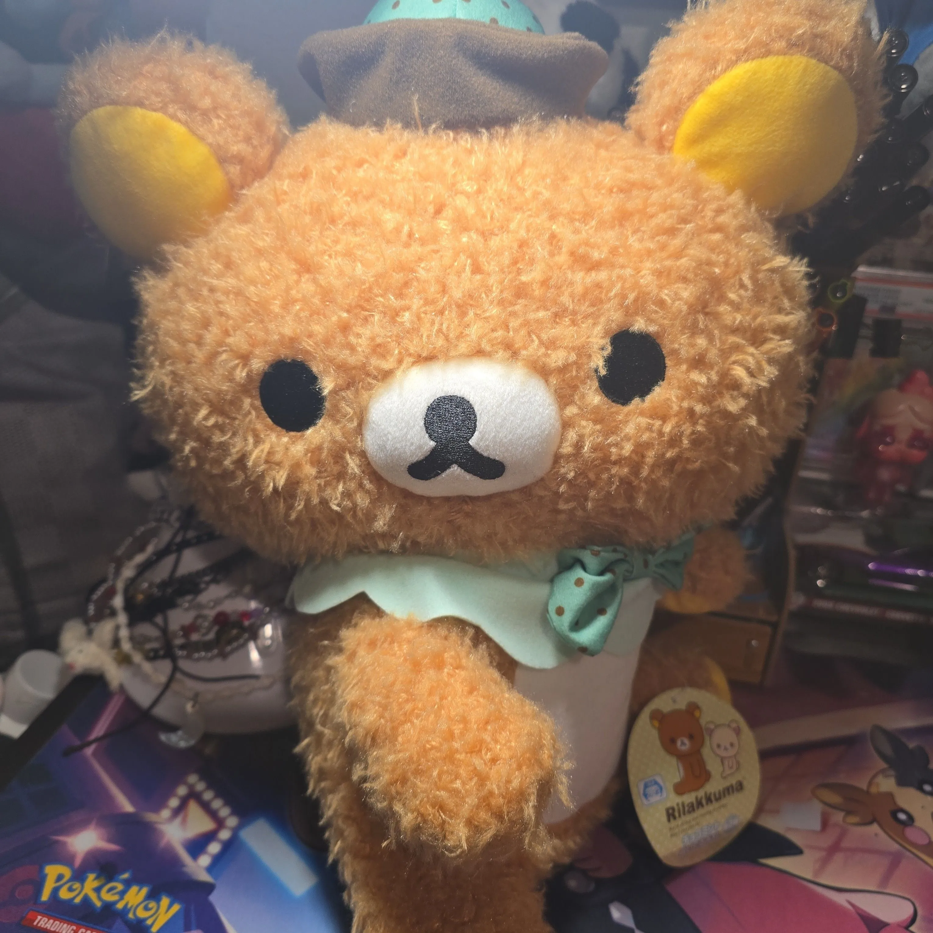 Product image for Fuzzy XL Mint Chocolate Rilakkuma Sitting Prize