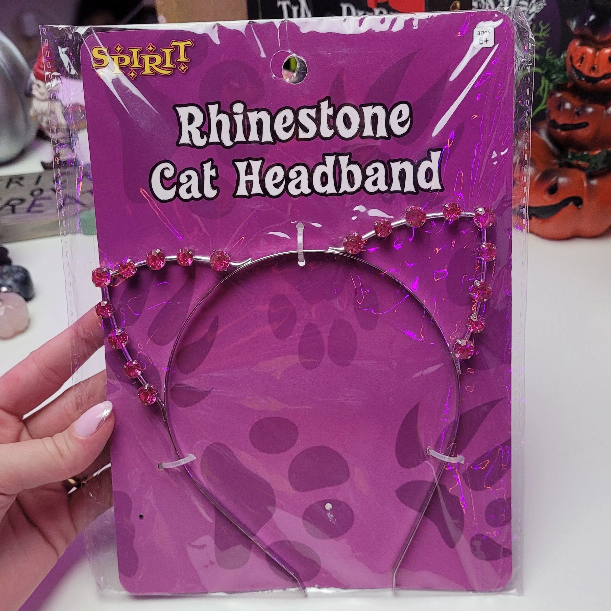 Product image for Rhinestone Cat Headband