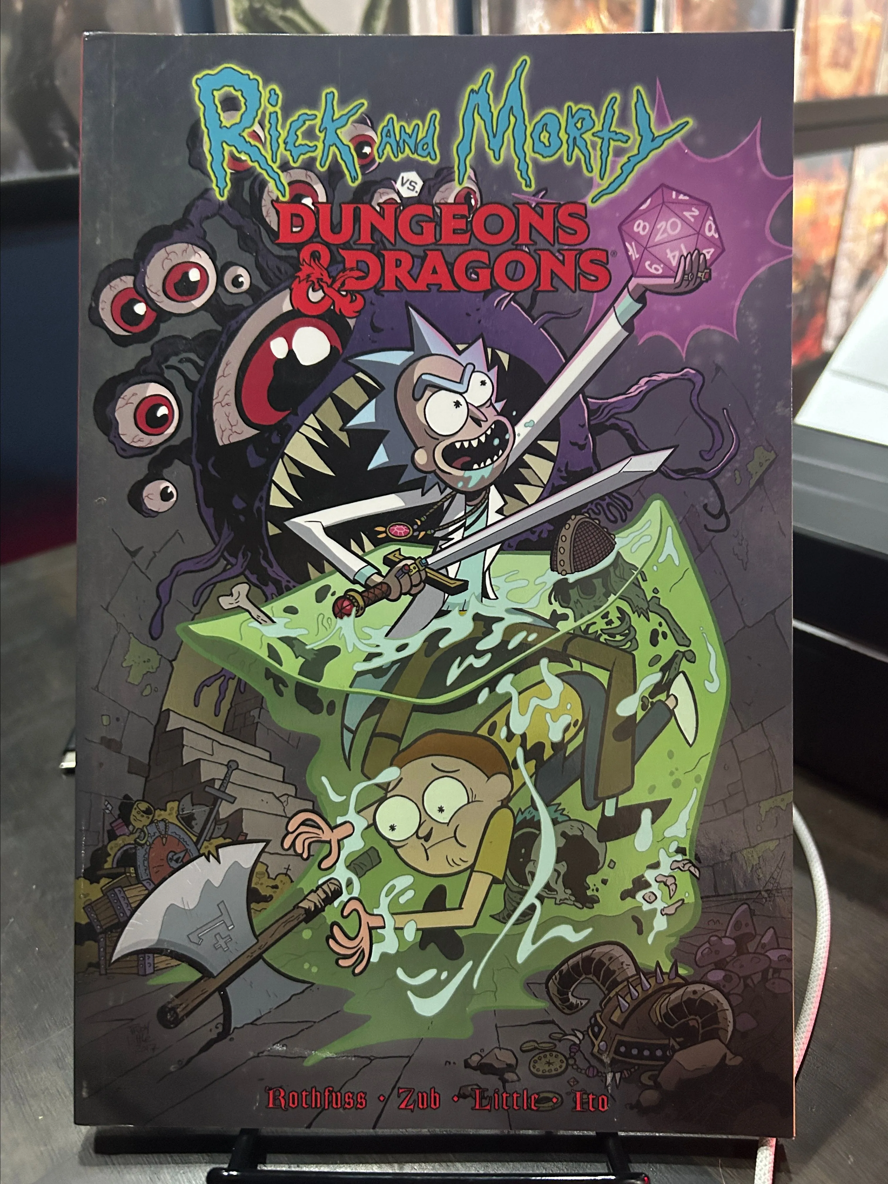 Product image for Rick and Morty Vs. Dungeons & Dragons TPB