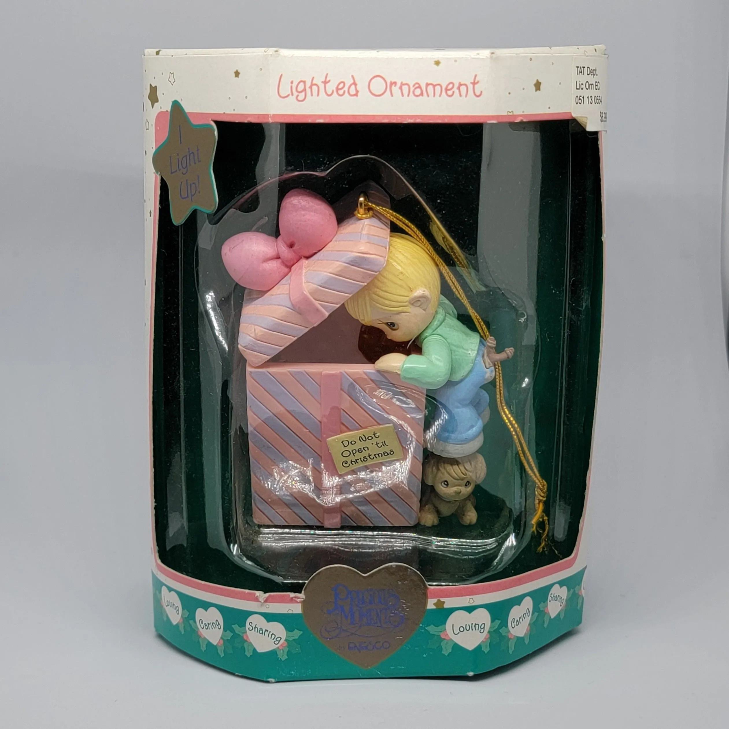 Product image for Boy and Dog With Present • Precious Moments © 2000