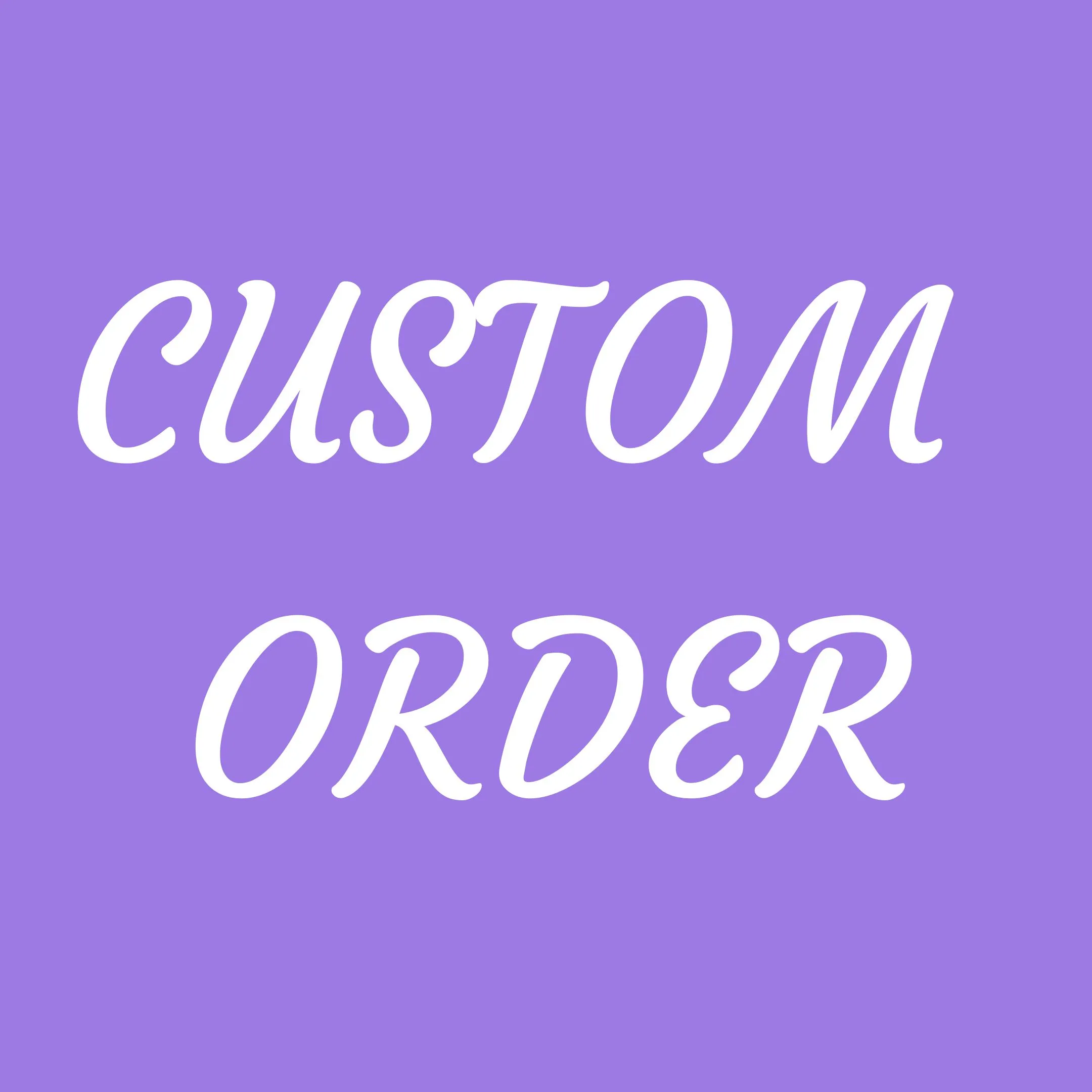 Product image for Custom Order for Shelbchic