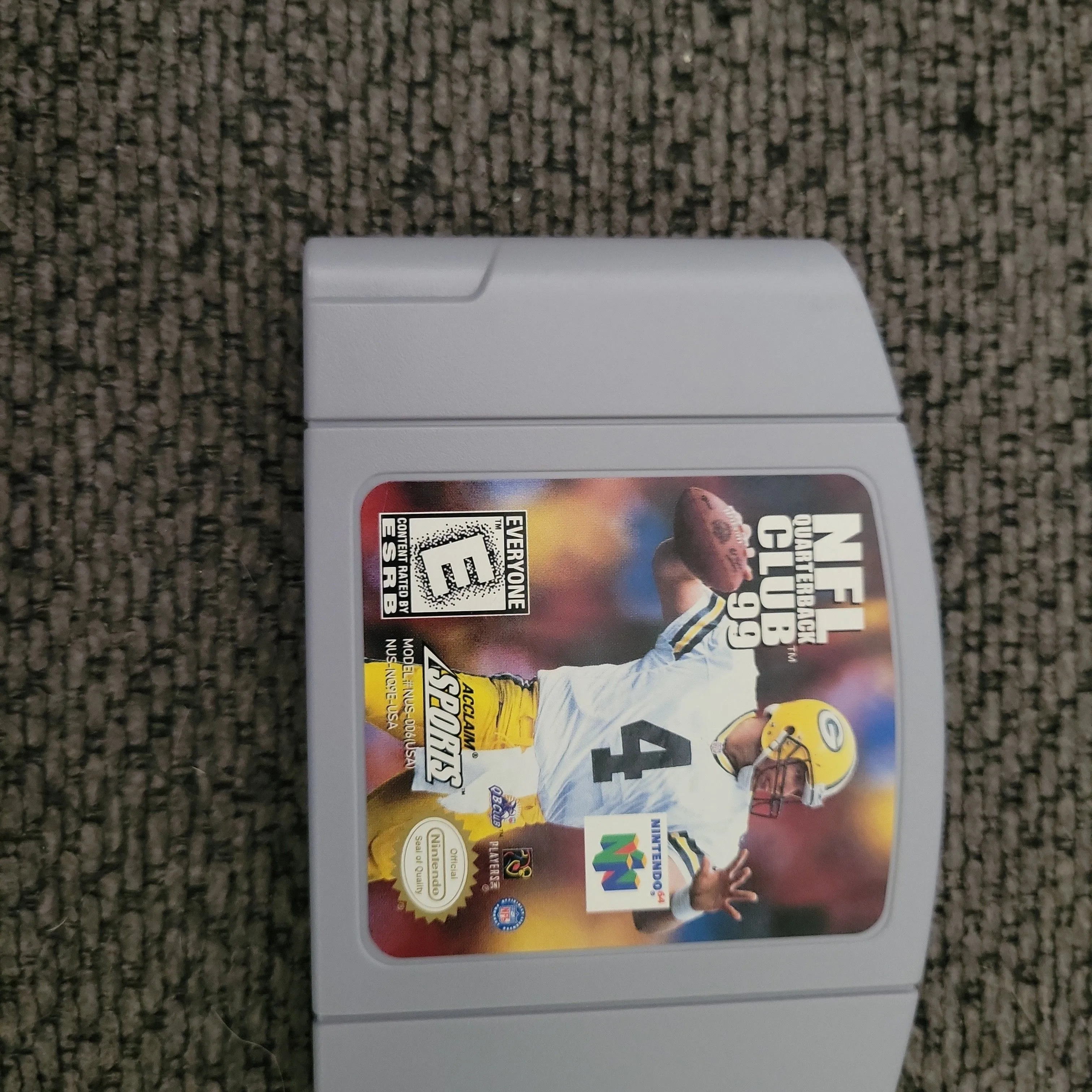 Product image for NFL quarterback club 99 n64