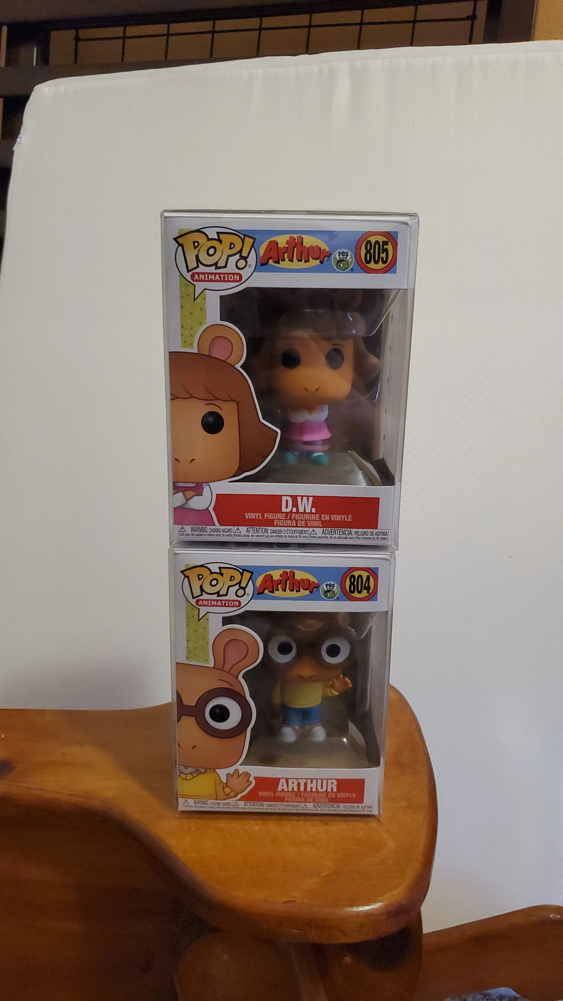 Product image for ARTHUR AND D.W. FUNKO SET vaulted rare won't find a cheaper set for the condition 