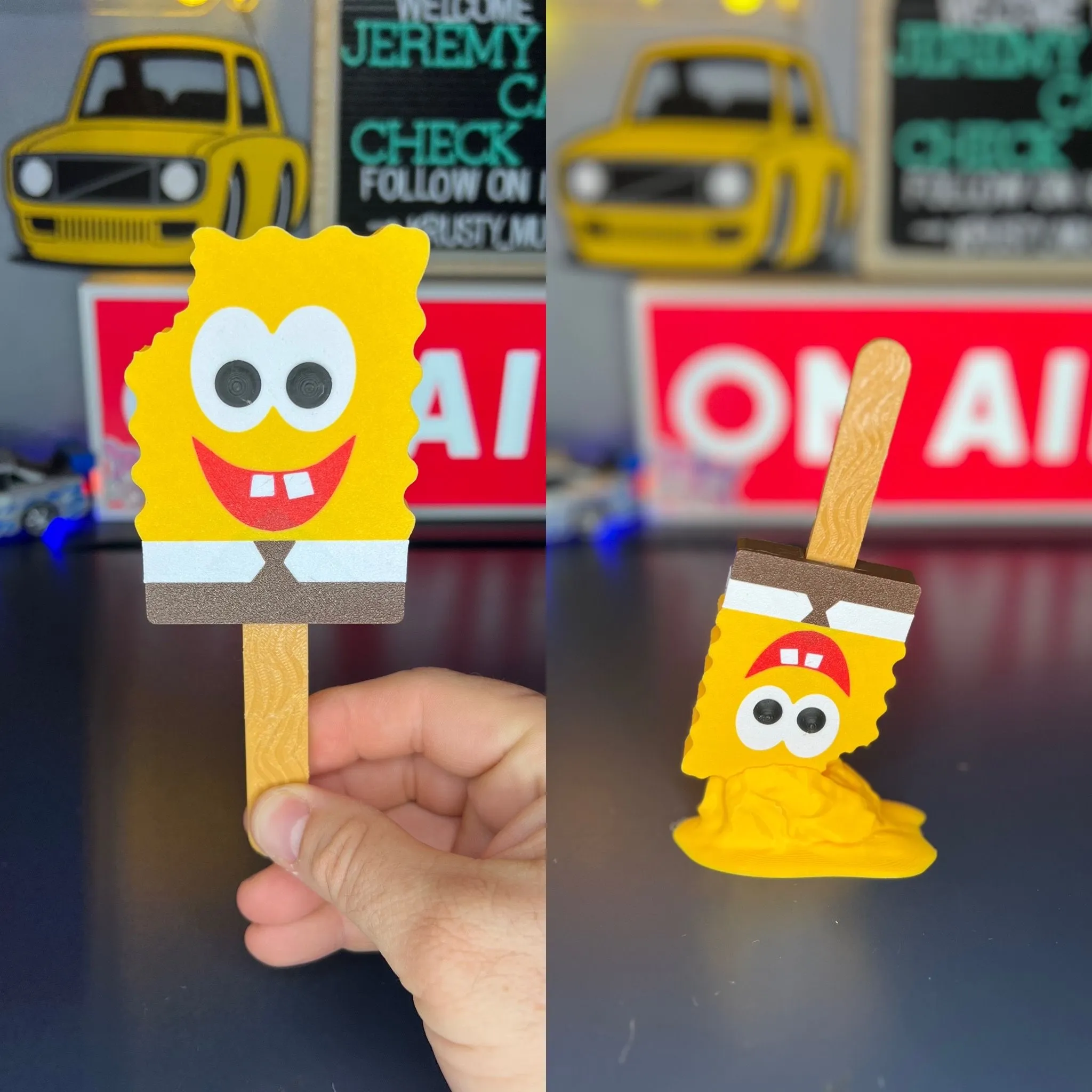 Product image for SpongeBob SquarePants popsicle w/stand