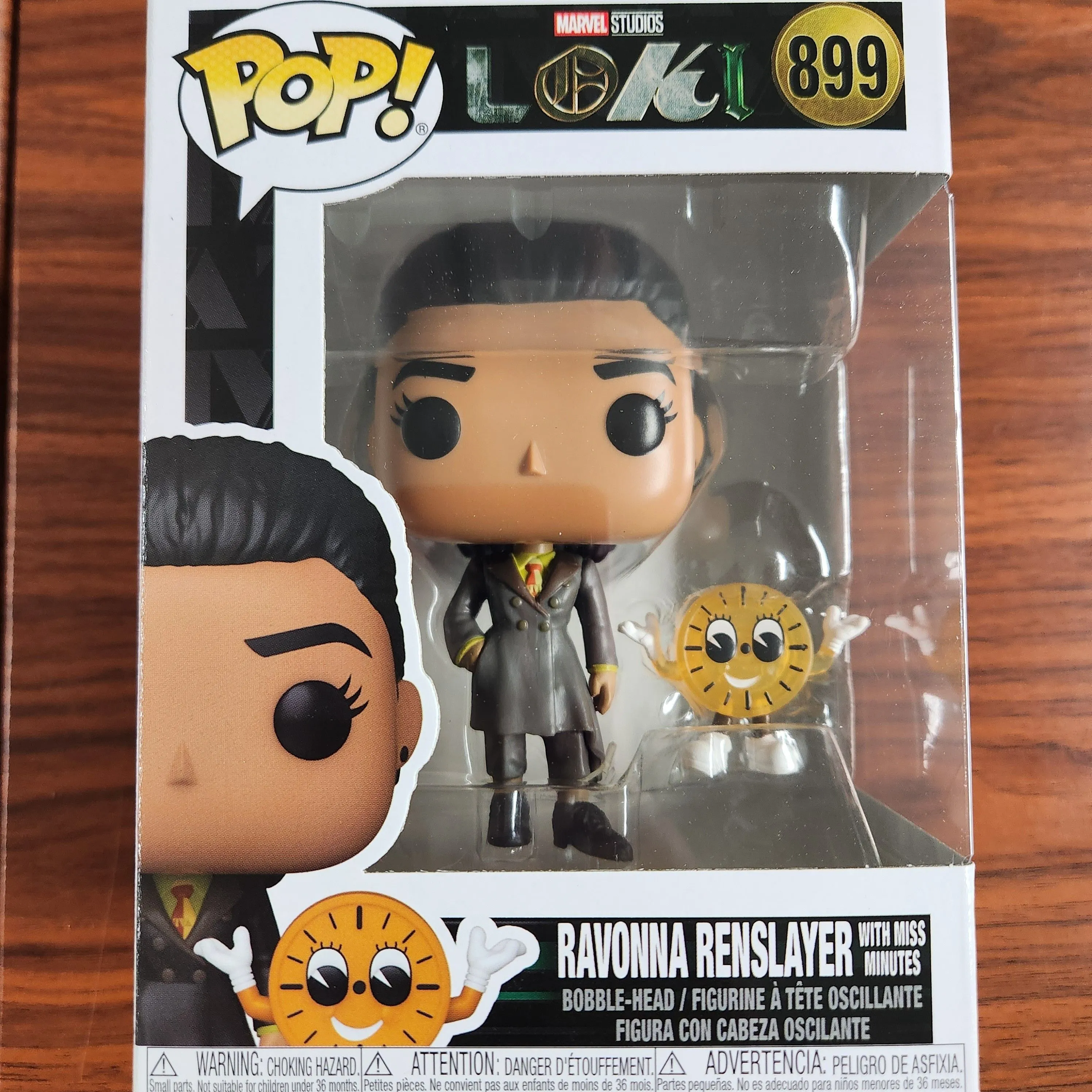 Product image for Funko Pop! Vinyl: Marvel - Ravonna Renslayer with Miss Minutes #899