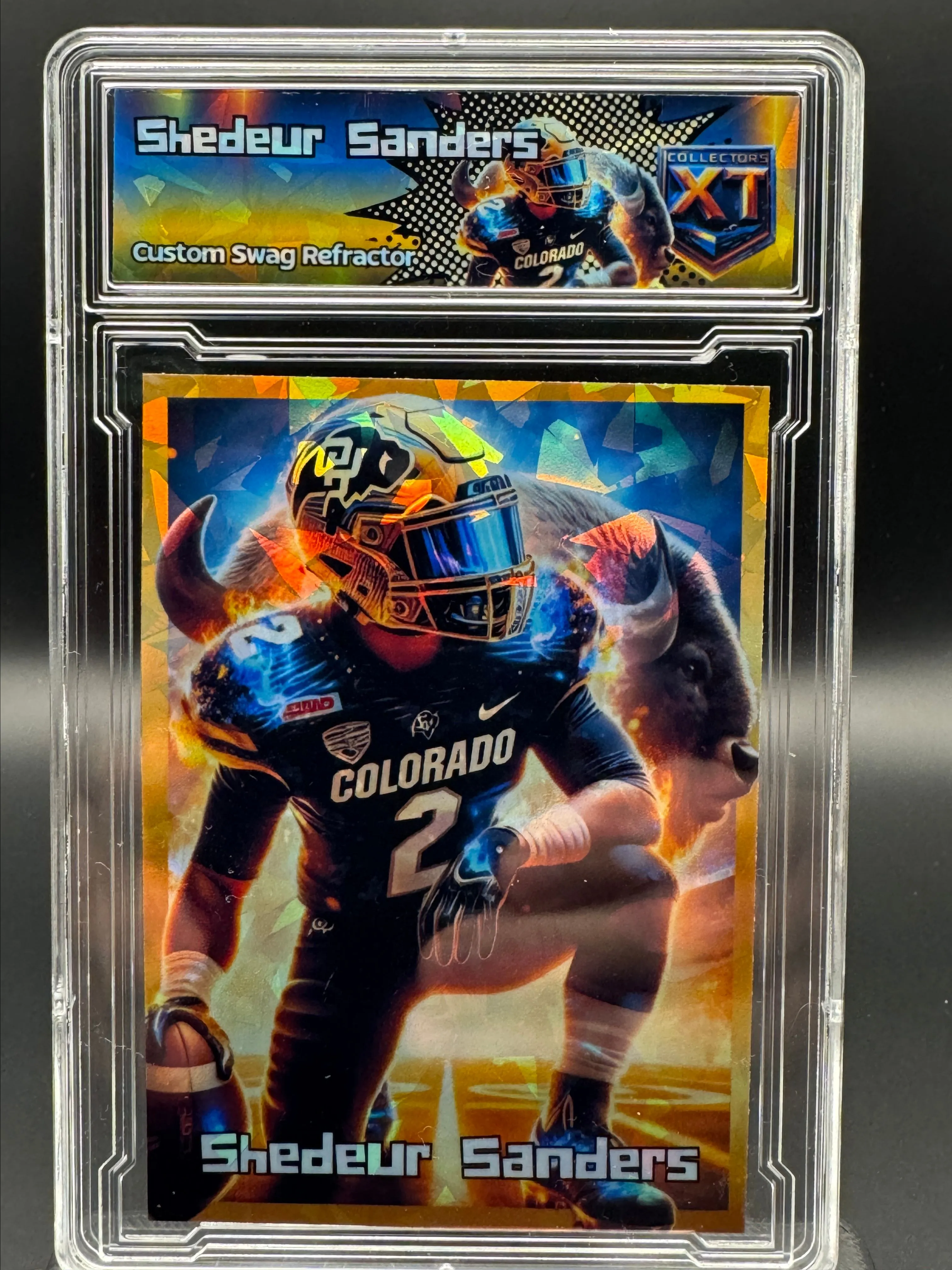 SHEDEUR SANDERS Custom Refractor Swag · Whatnot: Shop, Sell, Connect