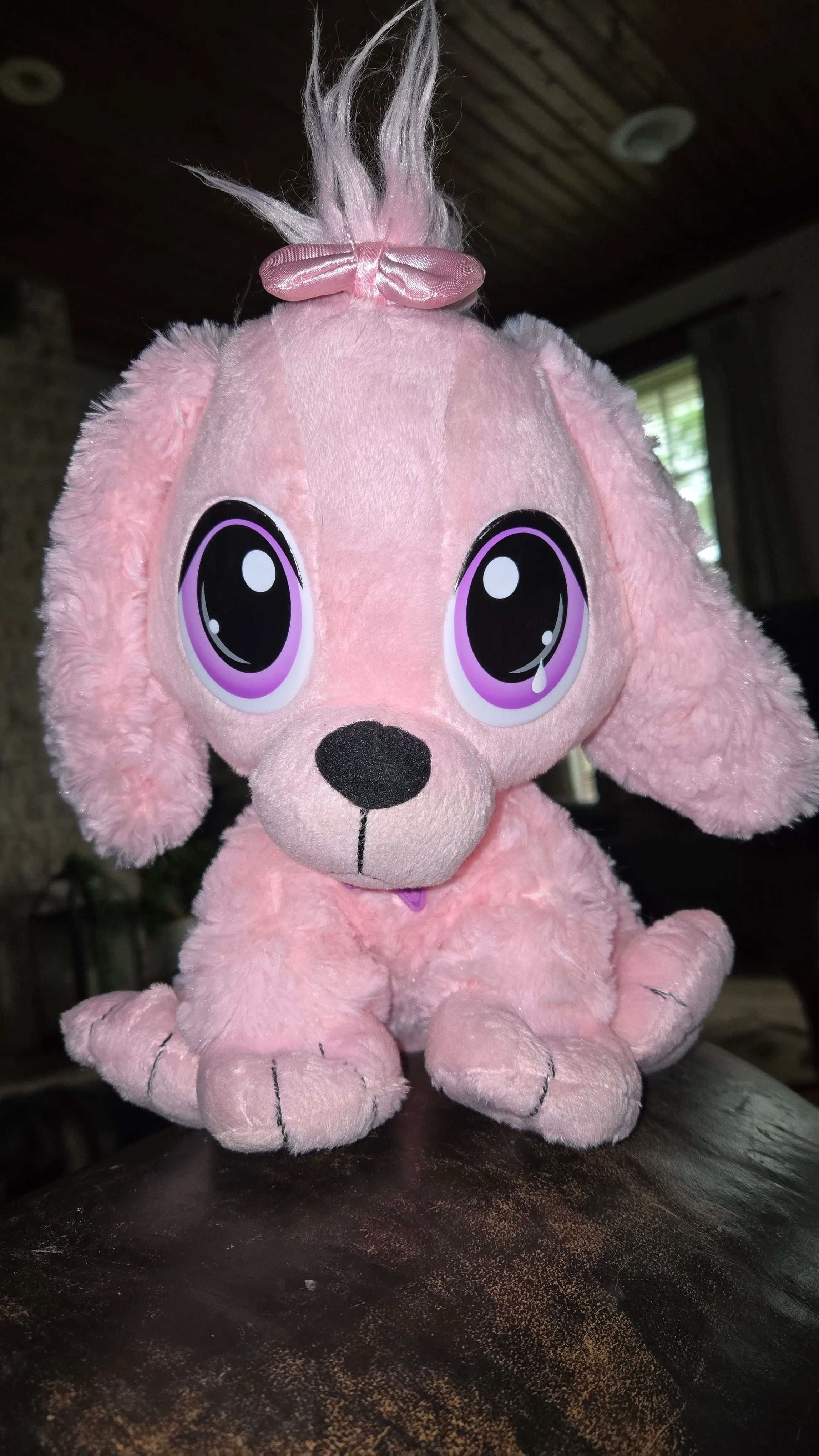 Product image for Rescue Tales Babies Poodle 10 inch battery operated toy  Little Tikes 