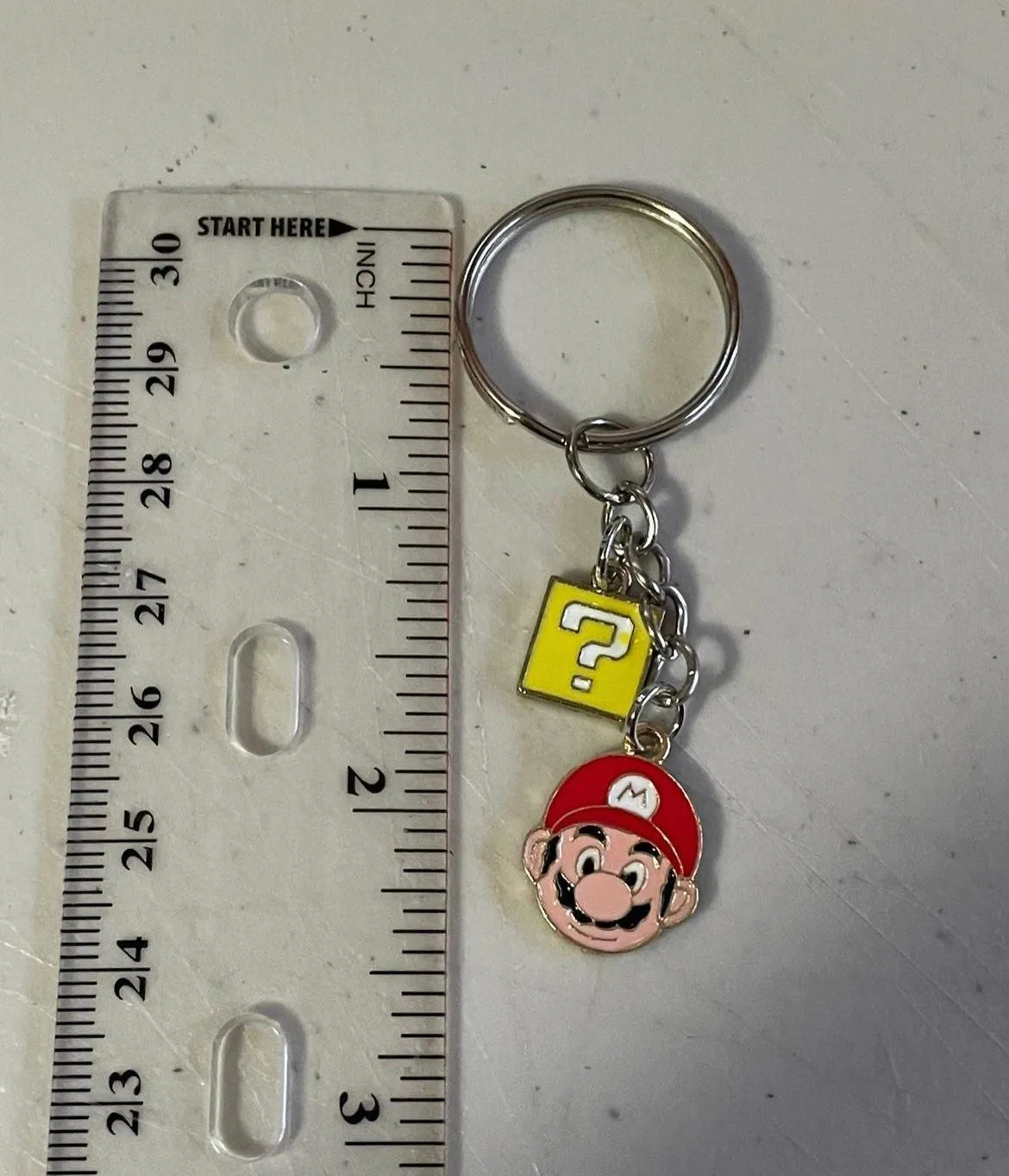 Product image for Mario and Coin Block Keychain
