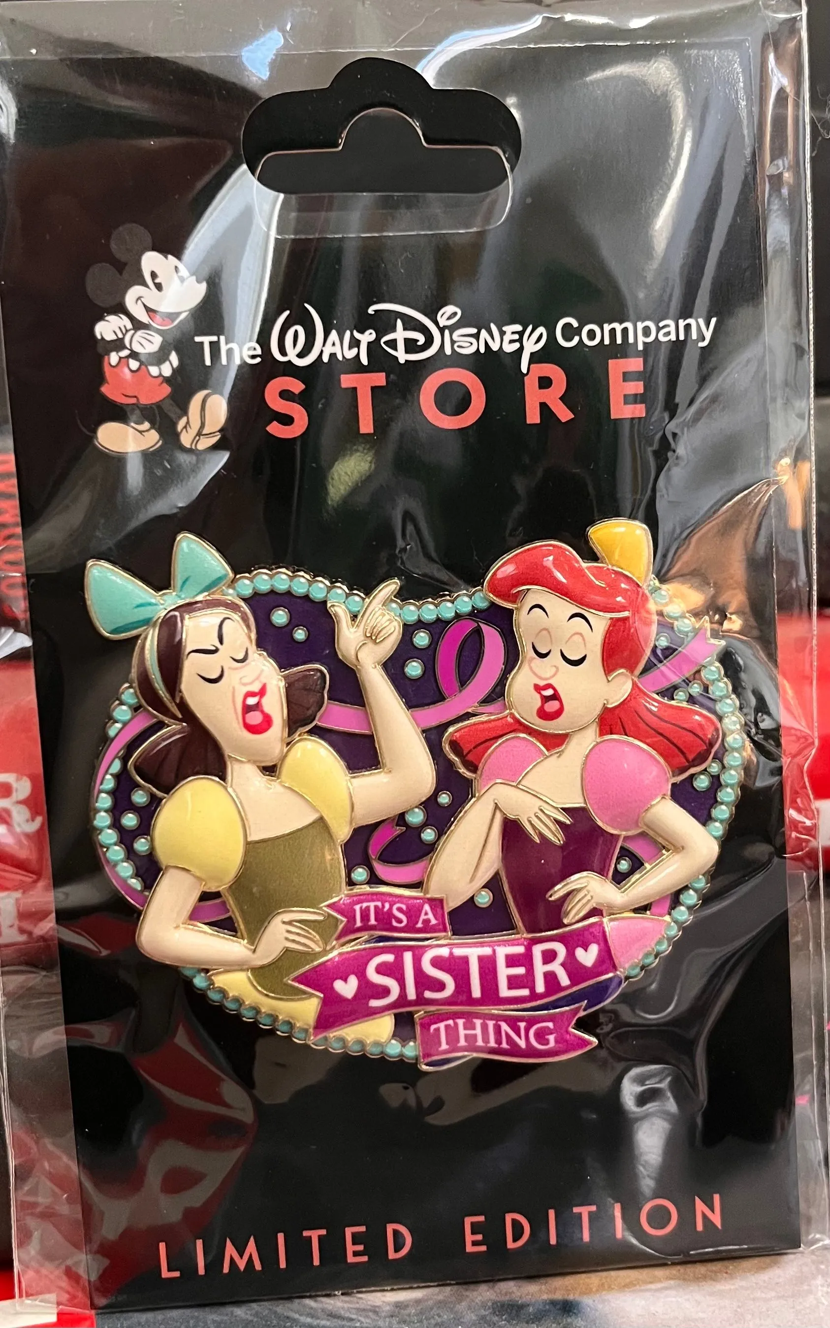 Product image for Disney DEC Siblings Series Pin Step Sisters Anastasia Drizzella LE250 Cinderella