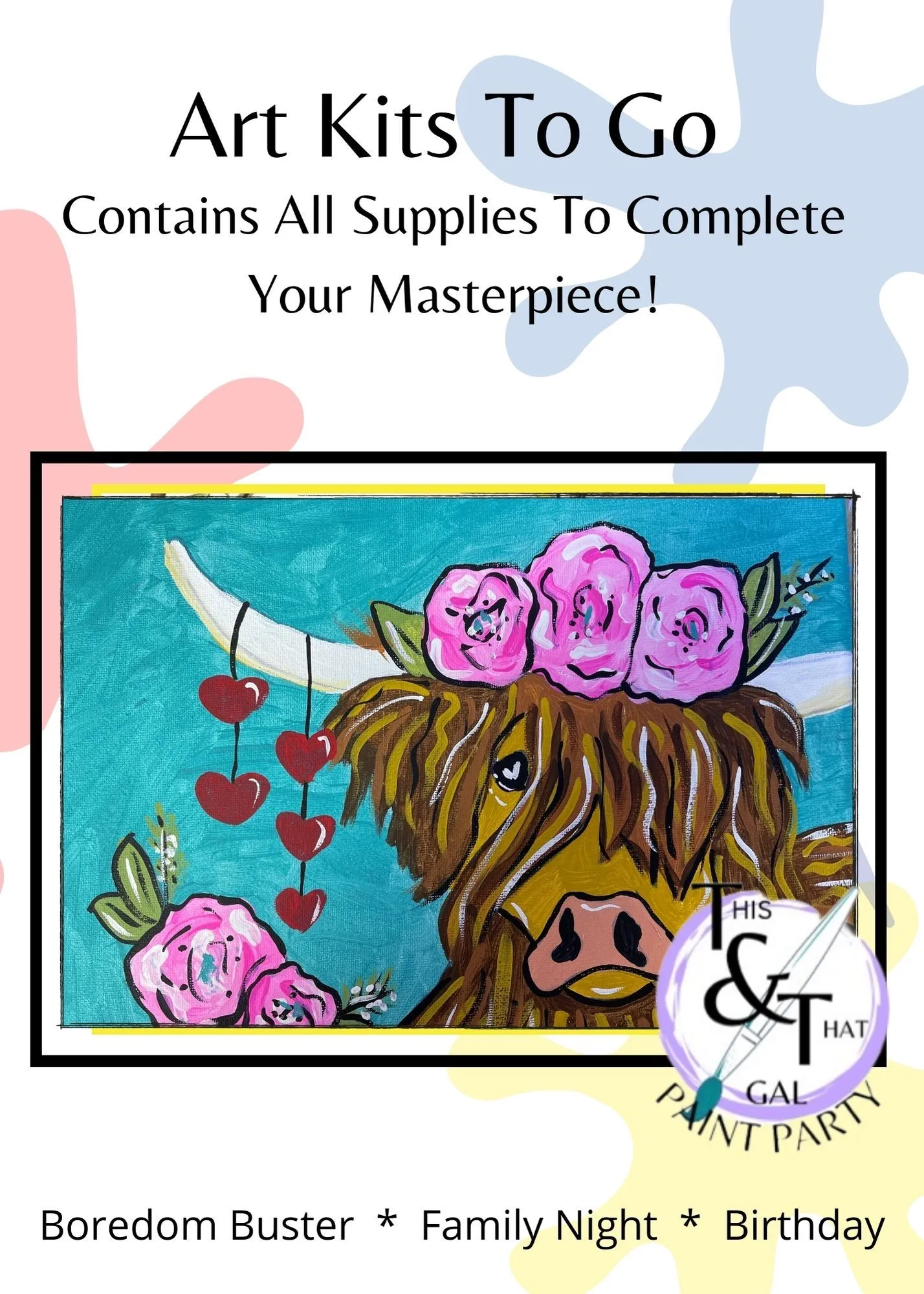 Product image for Art Kit - Highlander with Hearts