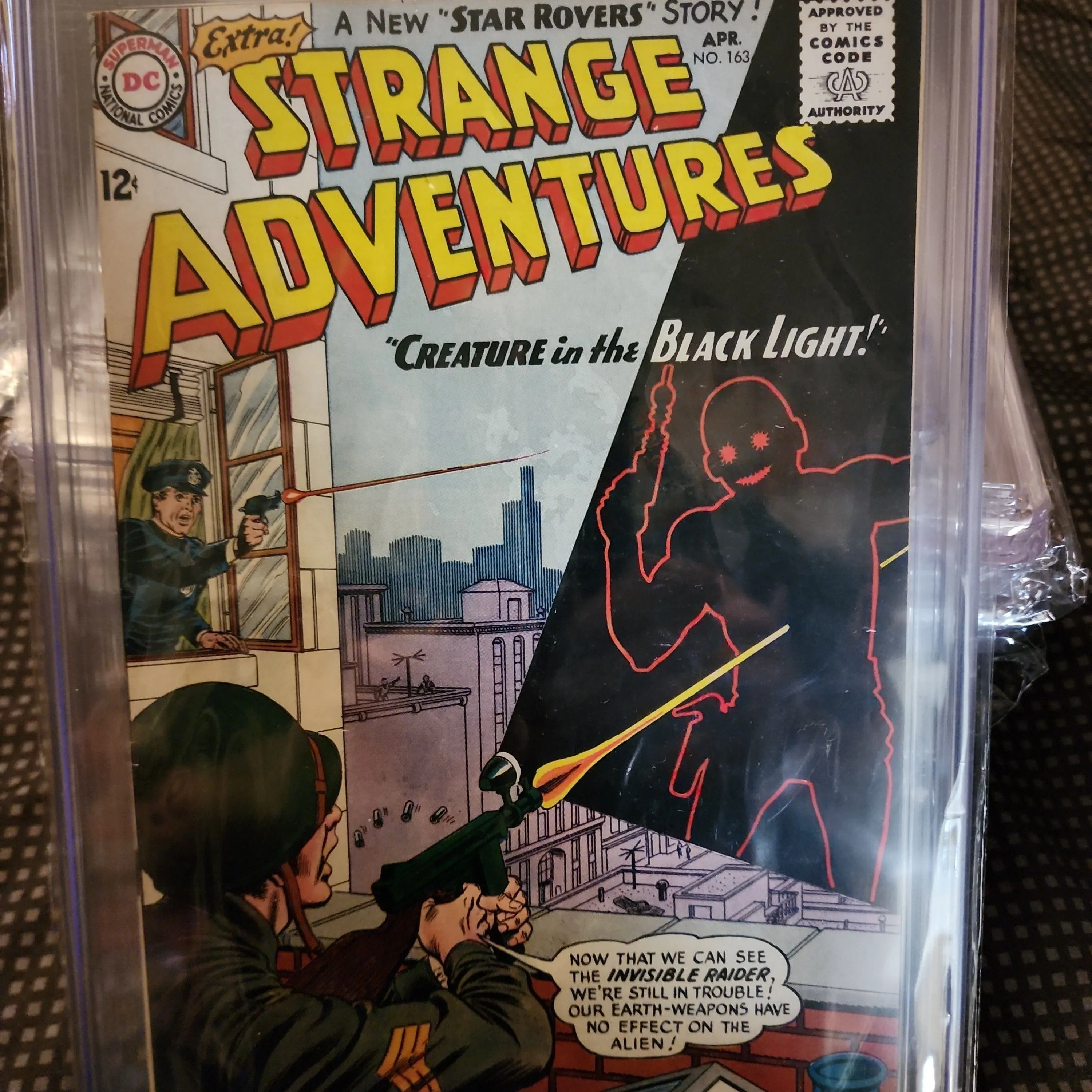 Product image for Strange adventures #163 cgc 8.5