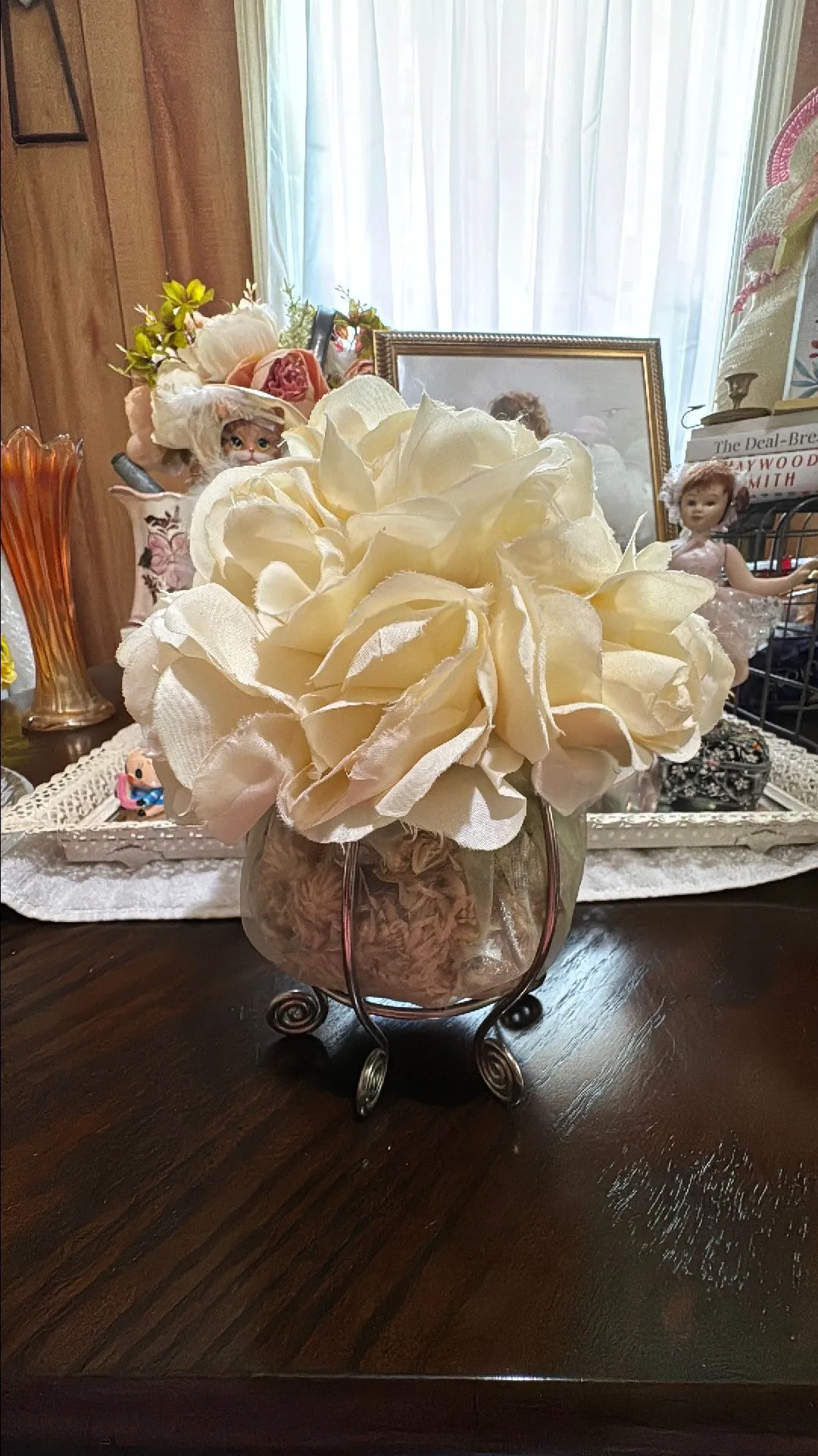Product image for 011 white rose fragrance sachet/bouquet