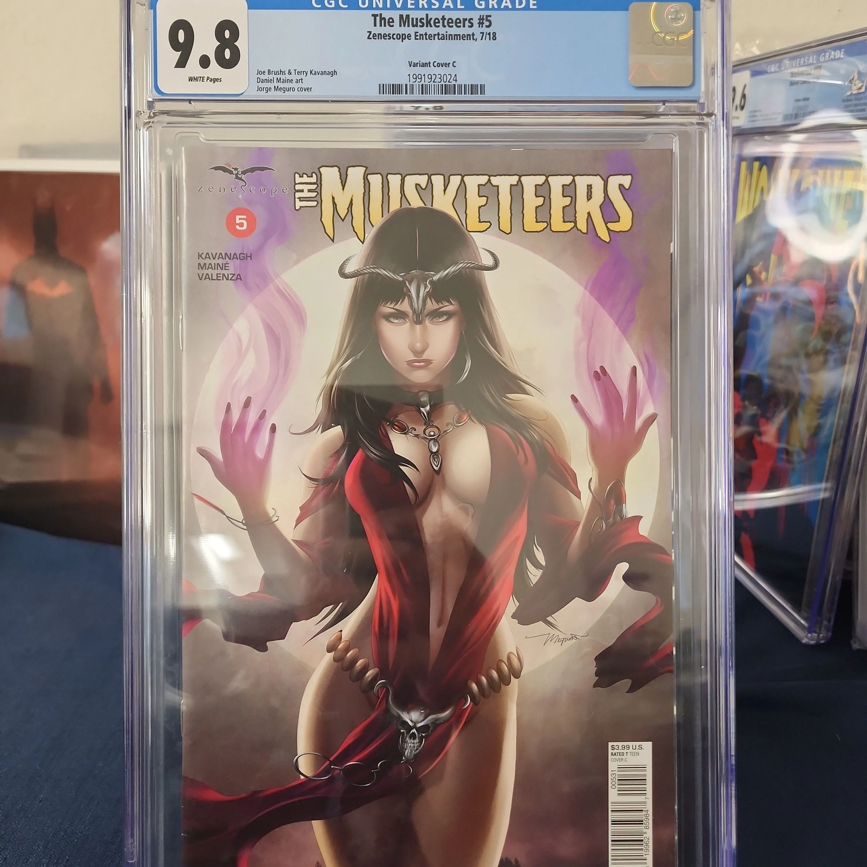 Product image for The Musketeers 5 Variant Cover C CGC 9.8 2018