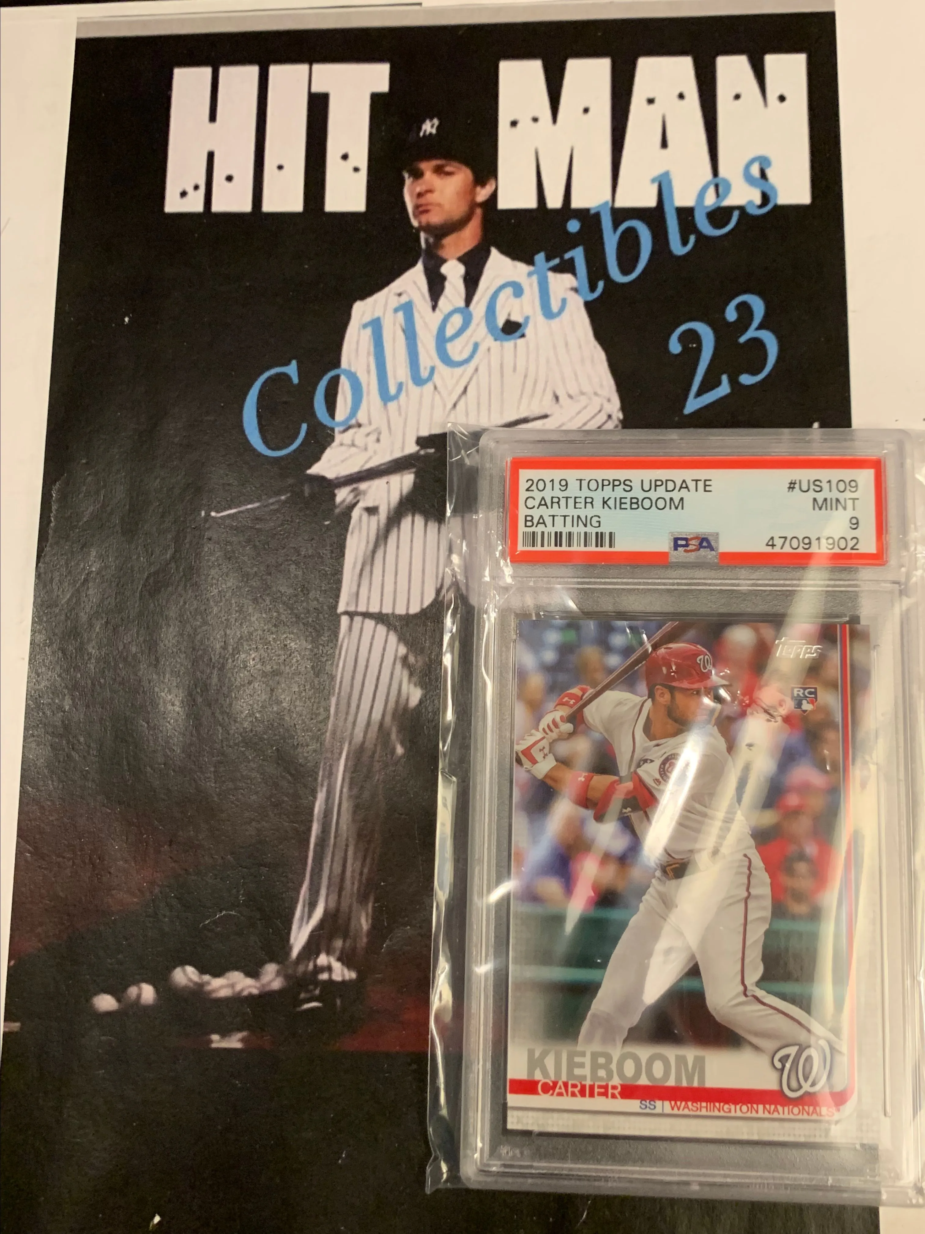 Product image for MLB - SLAB - 2019 Topps Update Carter Kieboom RC PSA 9