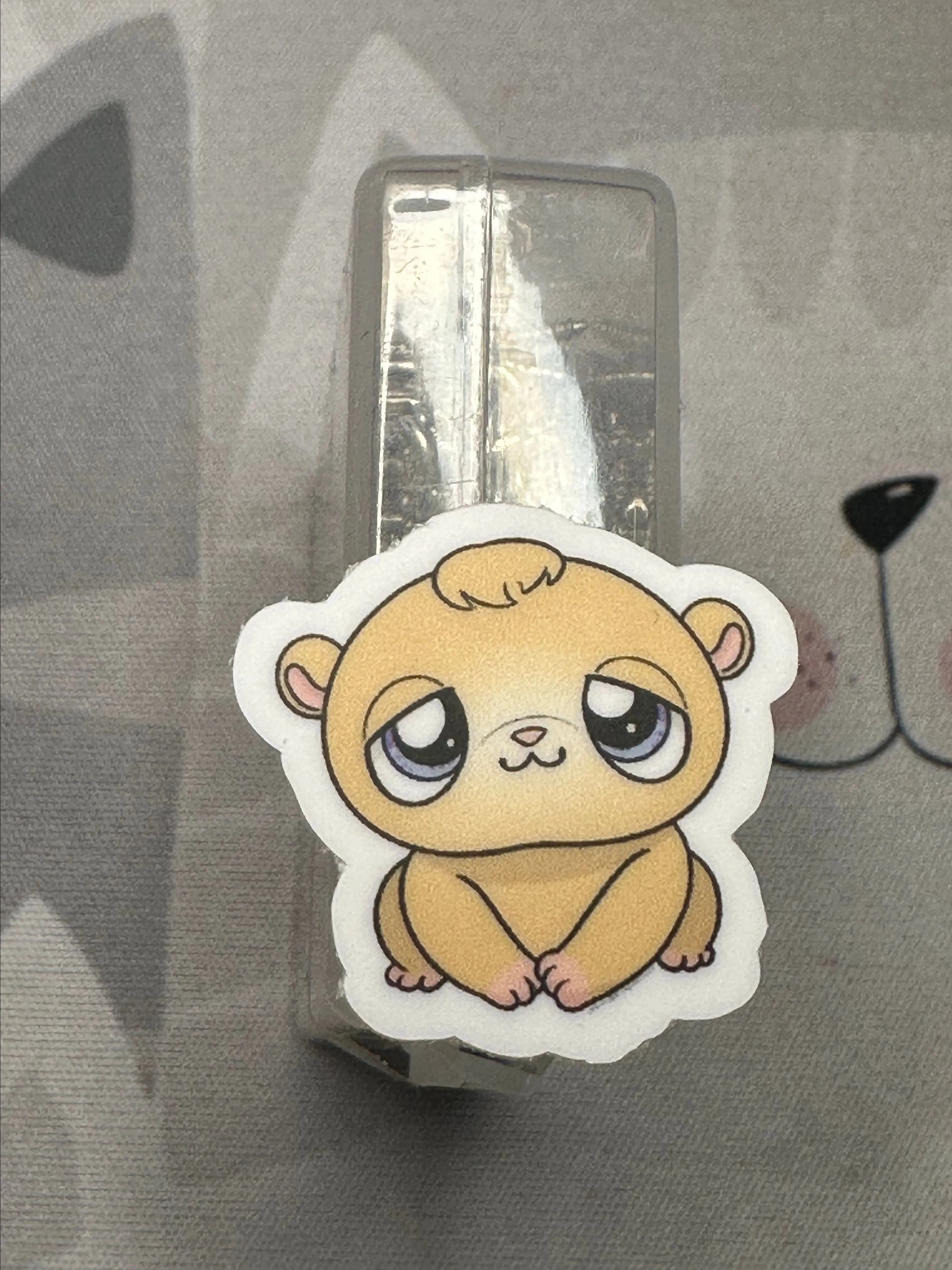 Product image for Tan hamster sticker