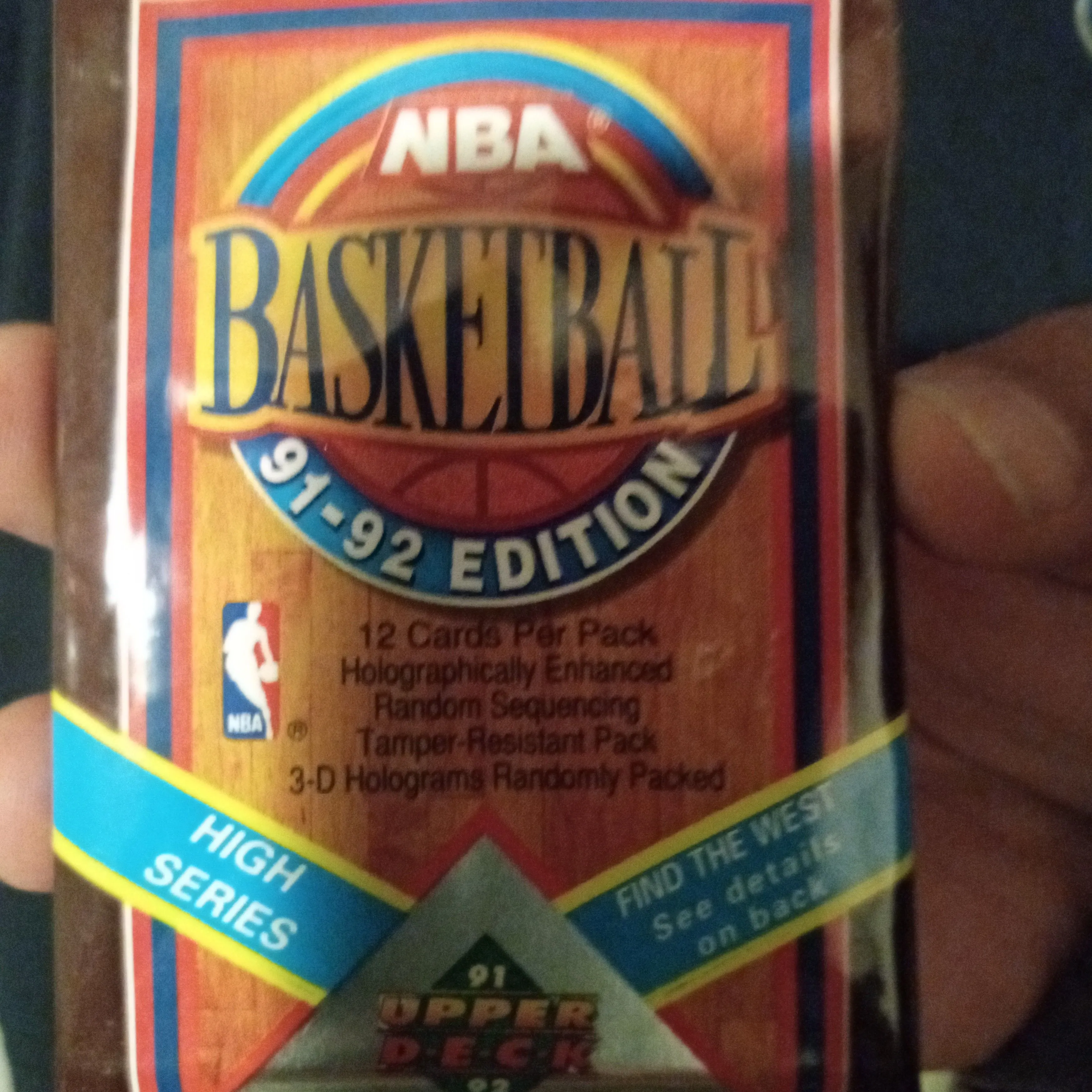Product image for 91-92 Upper Deck Basketball packs