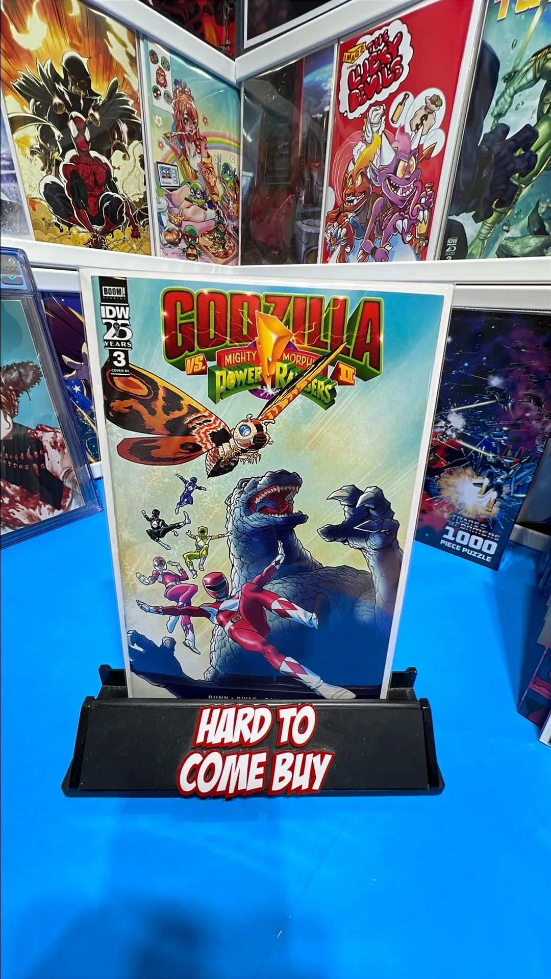 Product image for Godzilla vs MMPR Mighty Morphin Power Rangers vol.2 #3 incentive