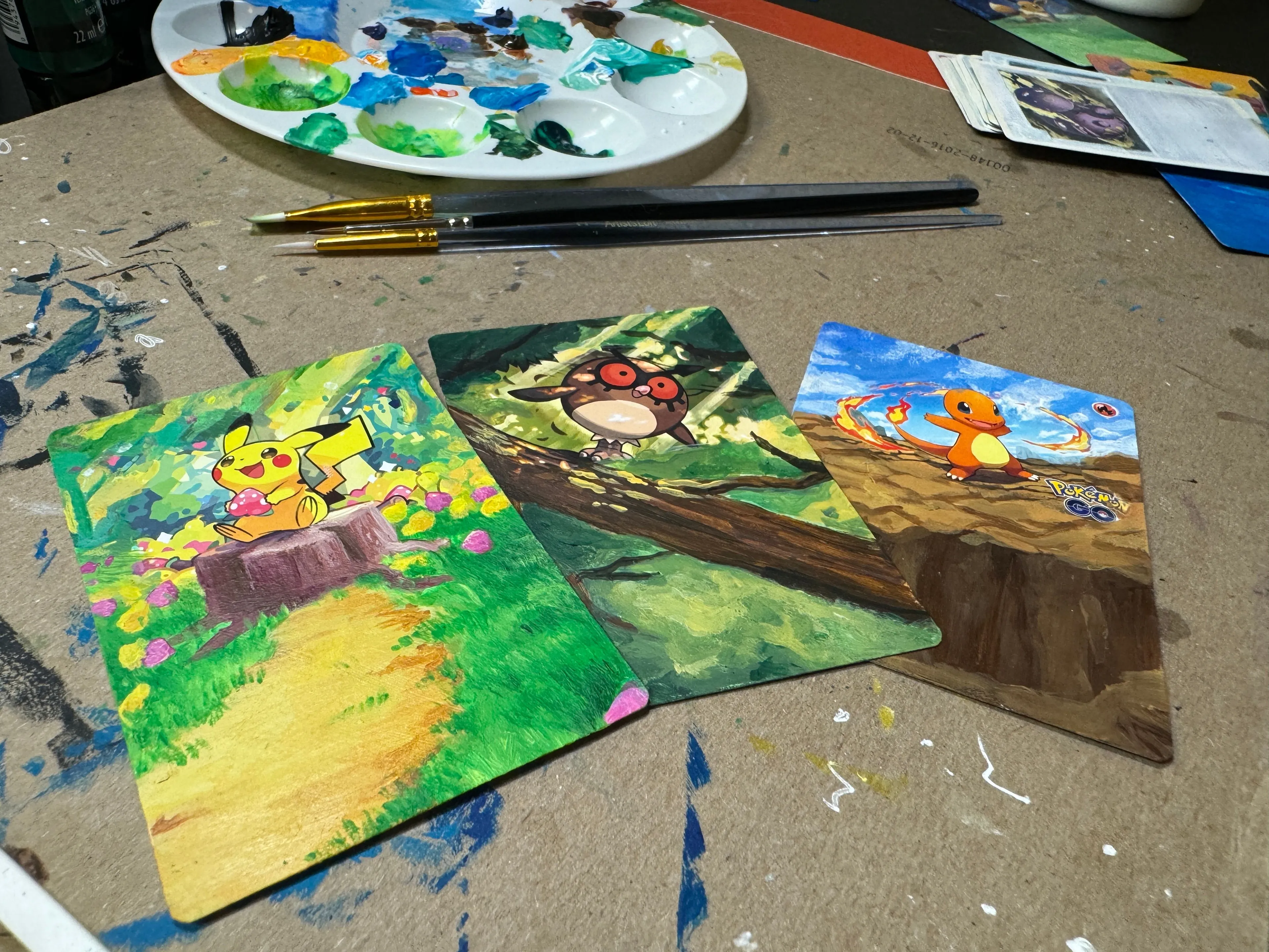 HAND Painted REAL Pokmon Card of Pikachu!  Whatnot: Shop, Sell, Connect