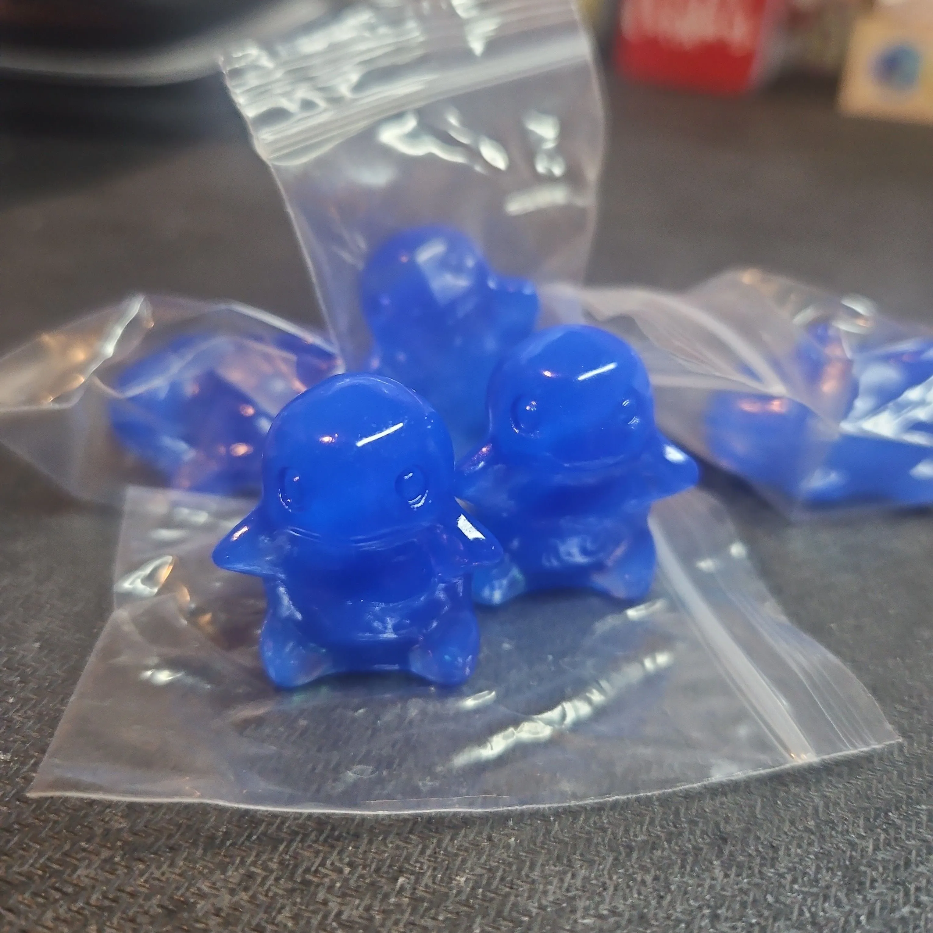 Product image for gemstone figurines- blue opalite squirtle 