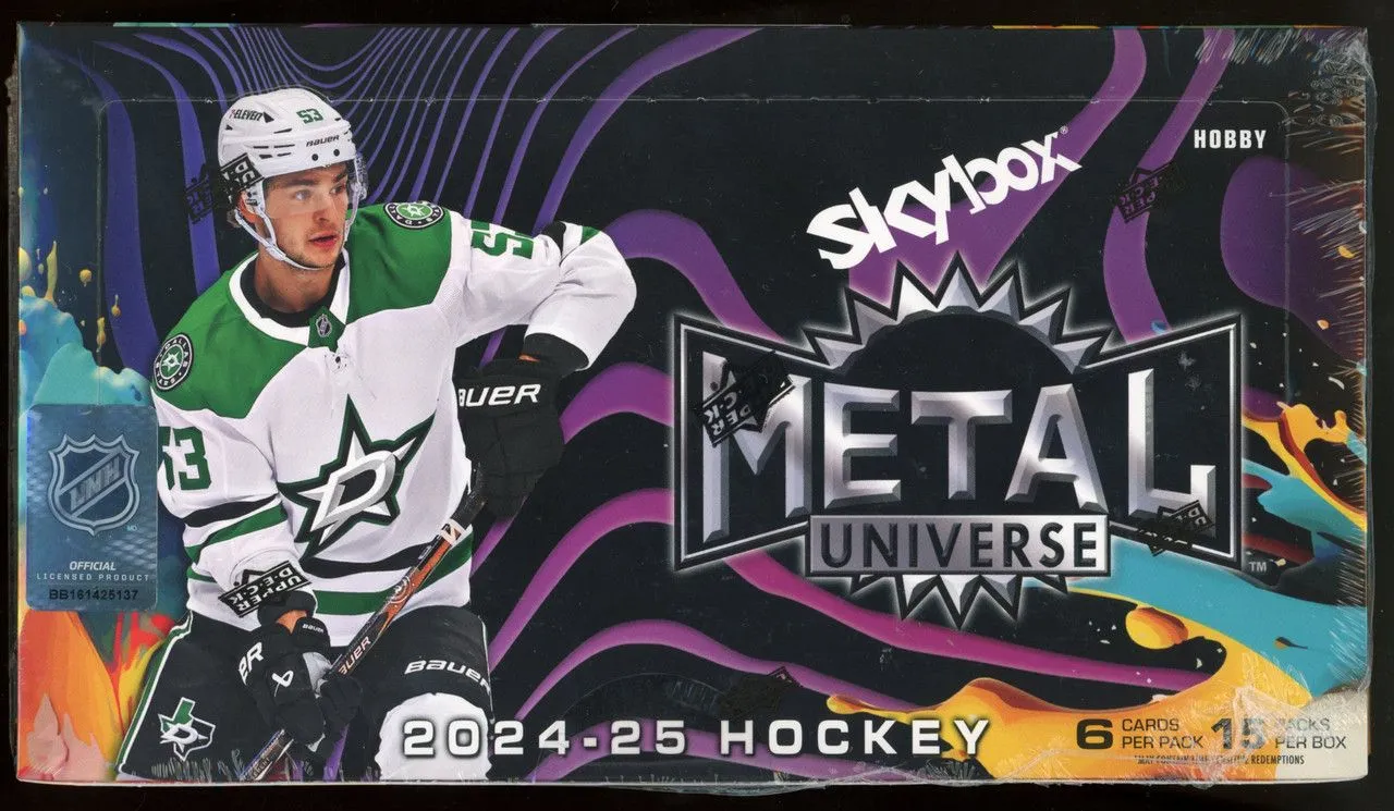 Product image for 2024-25 Upper Deck Skybox Metal Universe Hockey Hobby Box