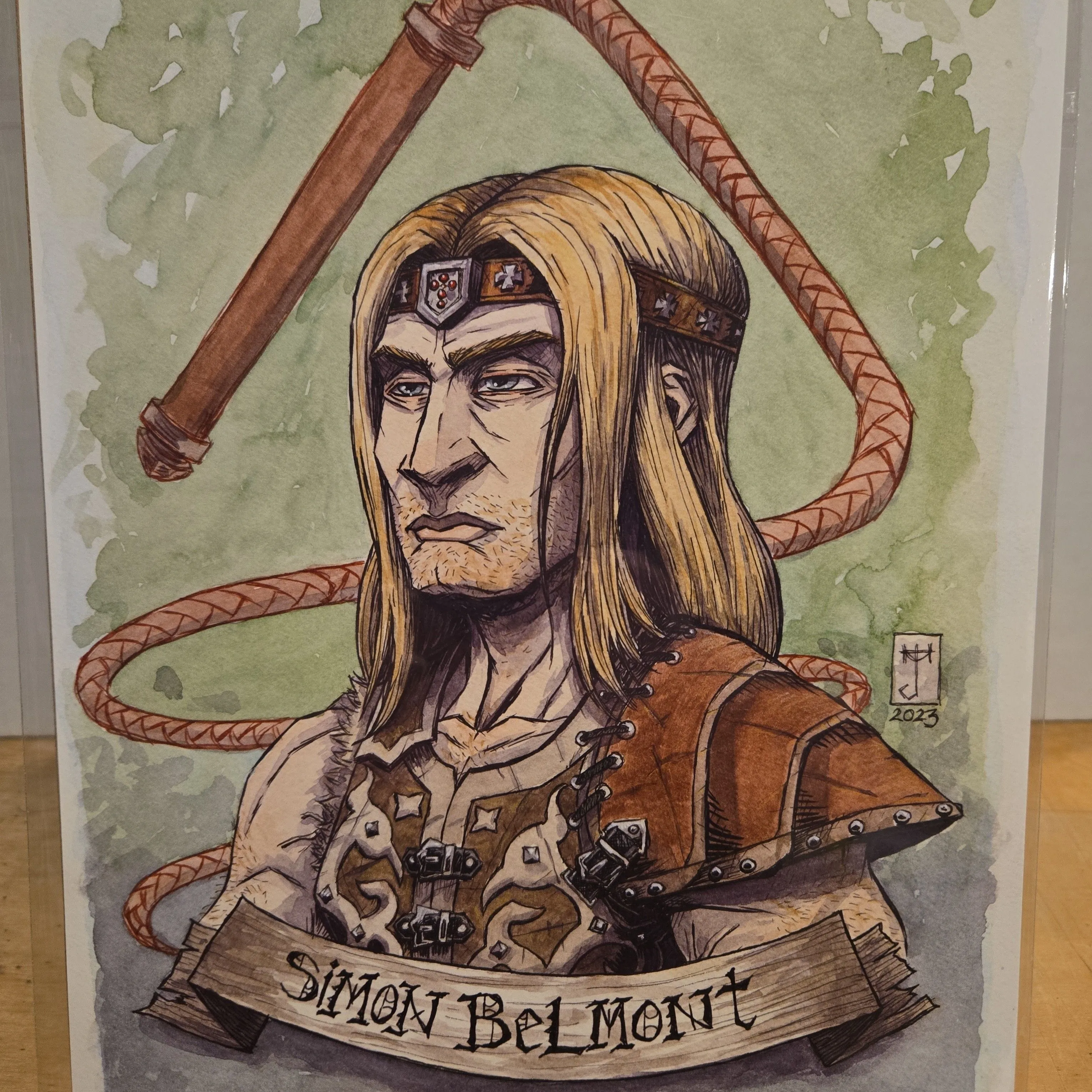 Product image for Print (Castlevania) - Simon Belmont
