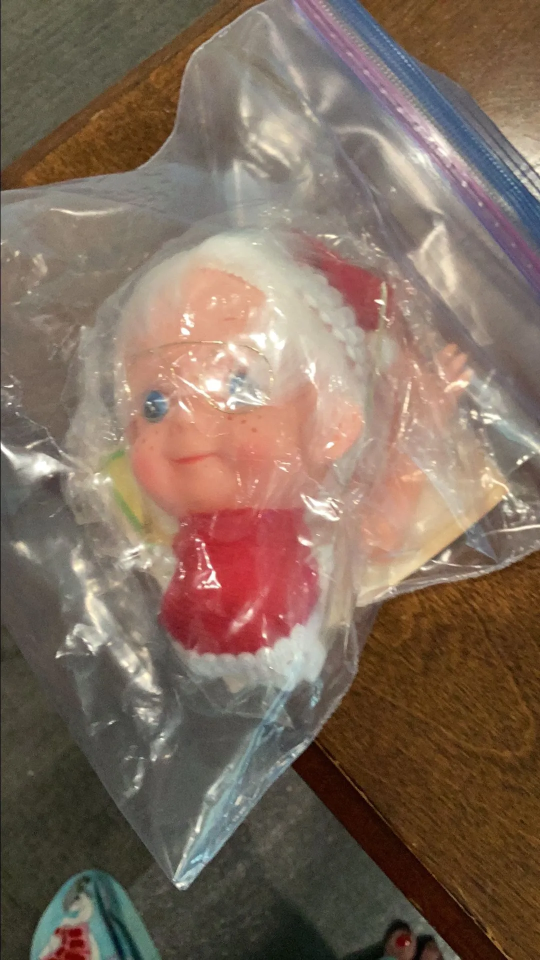 Product image for Vintage Mrs. Claus head and hands #2