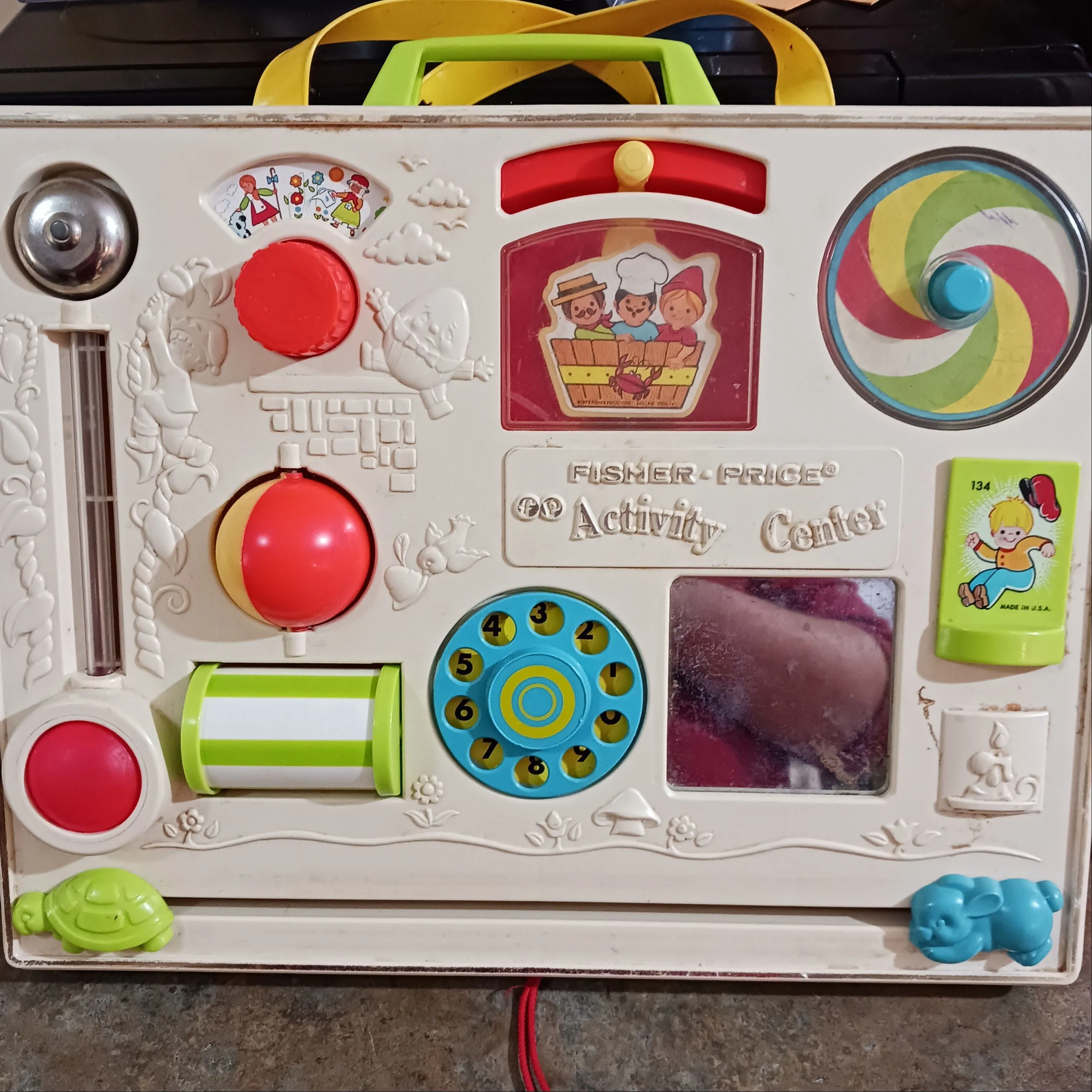 Product image for 1973 fisher price activity center