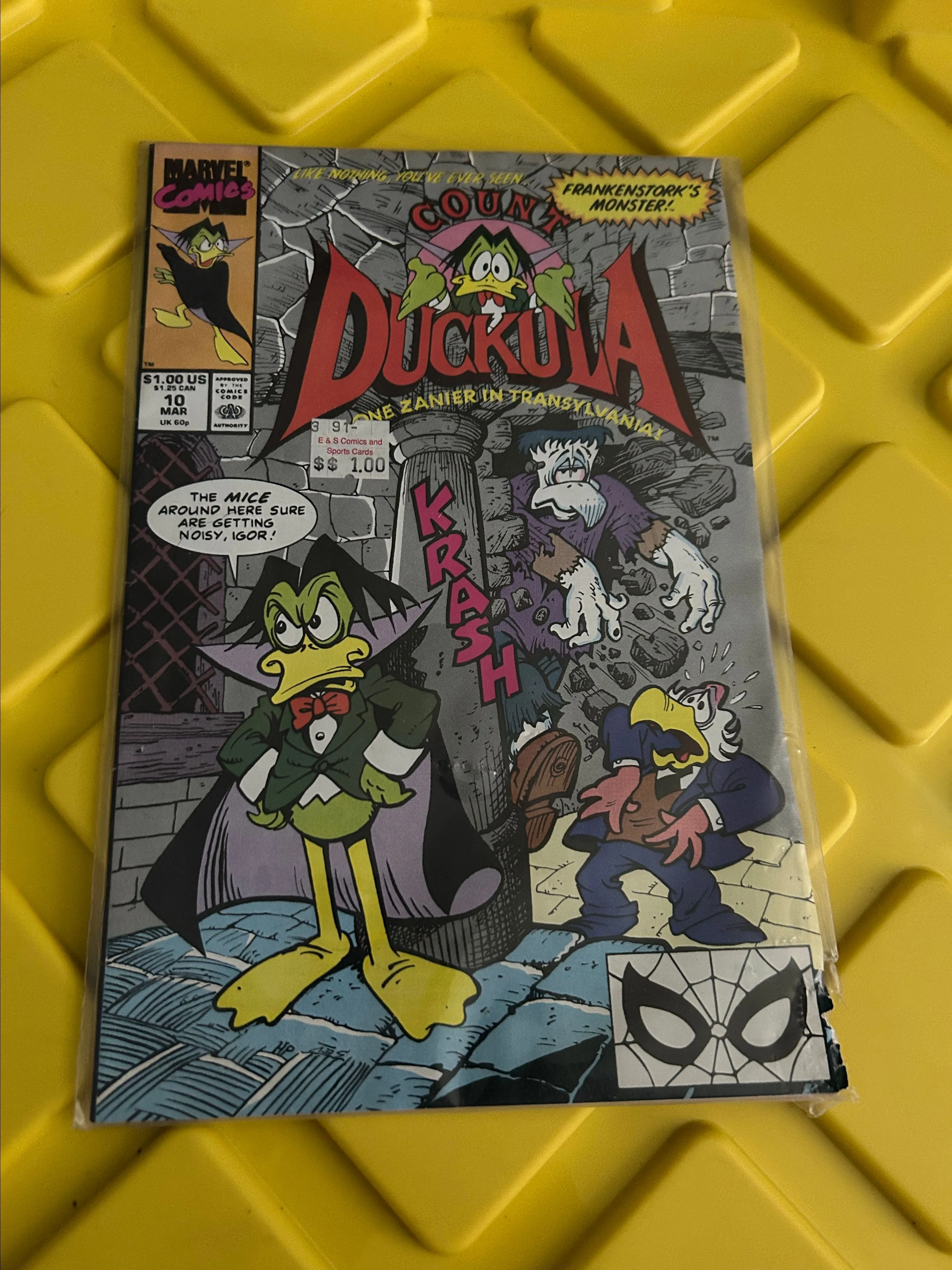 Product image for Count Duckula #10  VF (1990 Marvel Comics)