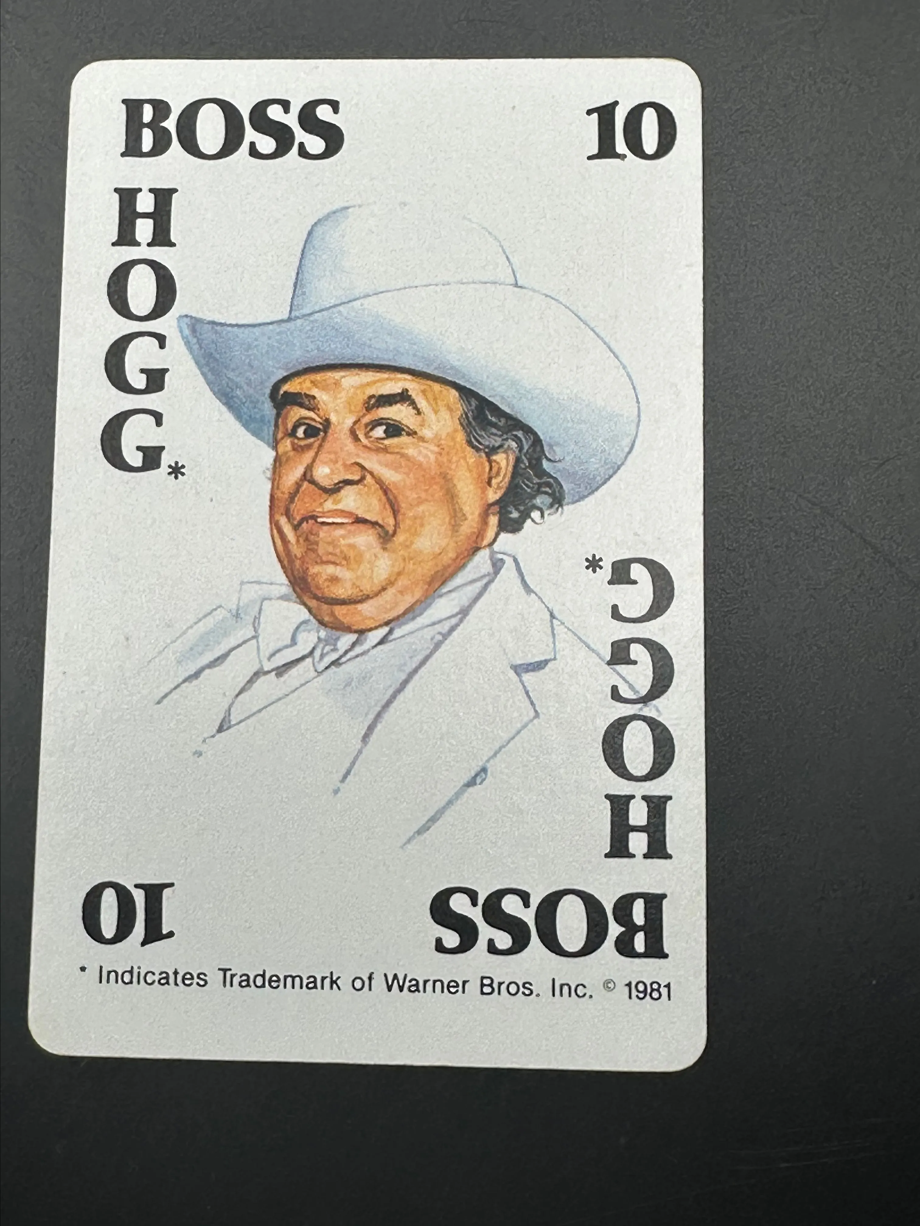 Product image for 0002 - Boss Hogg card