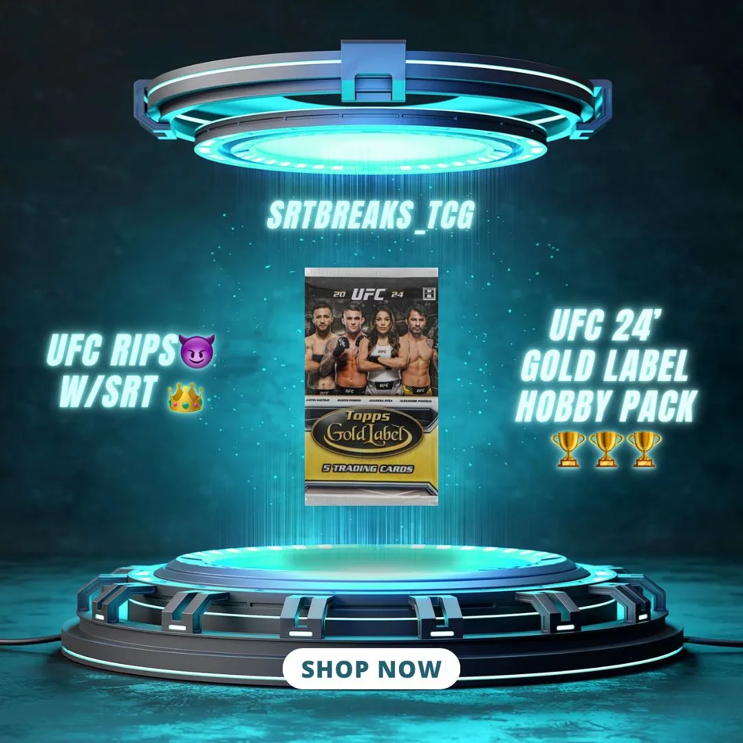 Product image for D1. 2024 UFC Gold Label Hobby Pack