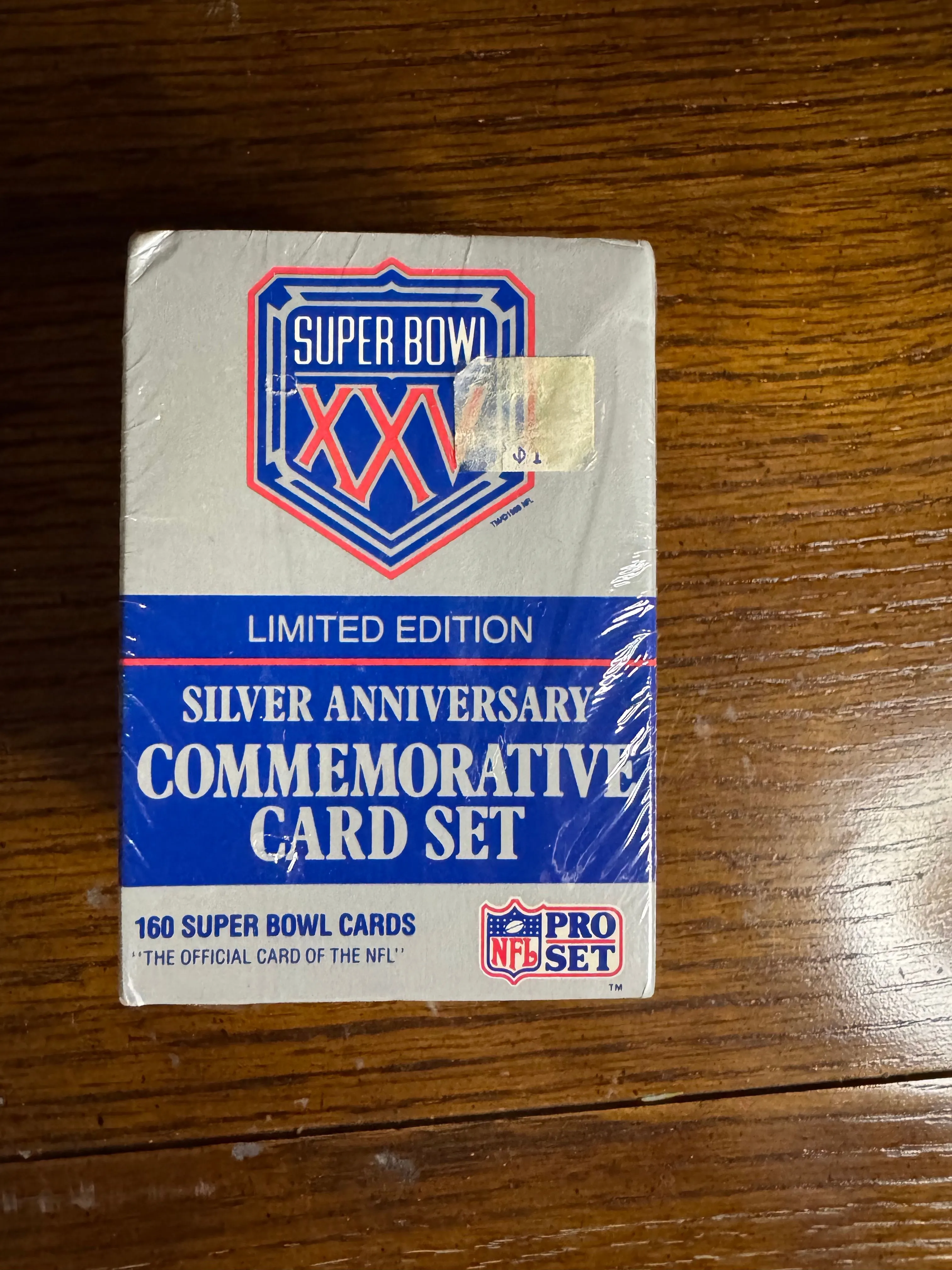 Super Bowl 25 XXV Limited Edition Card Set 160 Cards Pro Set - New Old  Stock  Whatnot: Shop, Sell, Connect