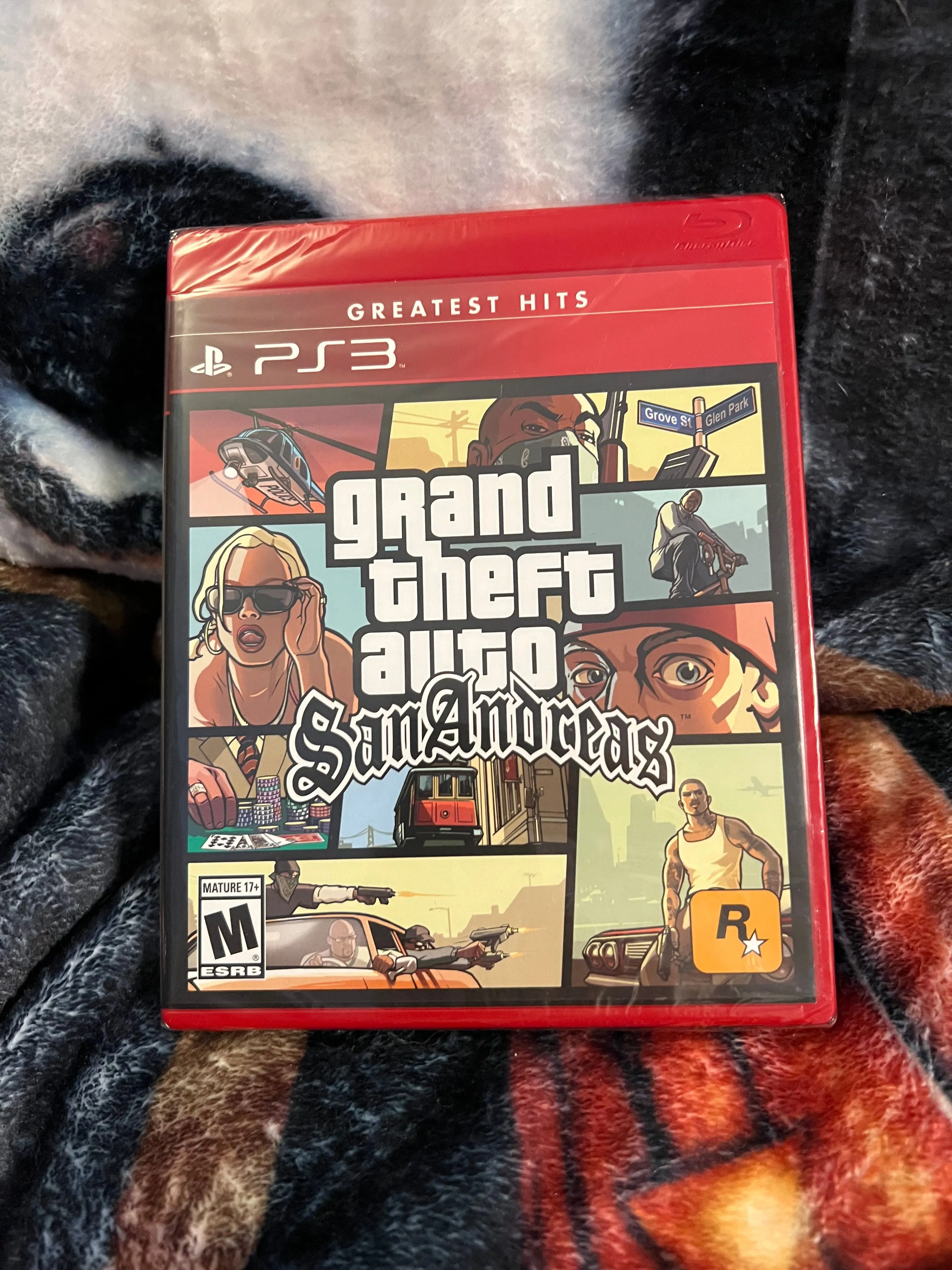 Product image for NIB Sealed GTA San Andres ps3 greatest hits NEW!