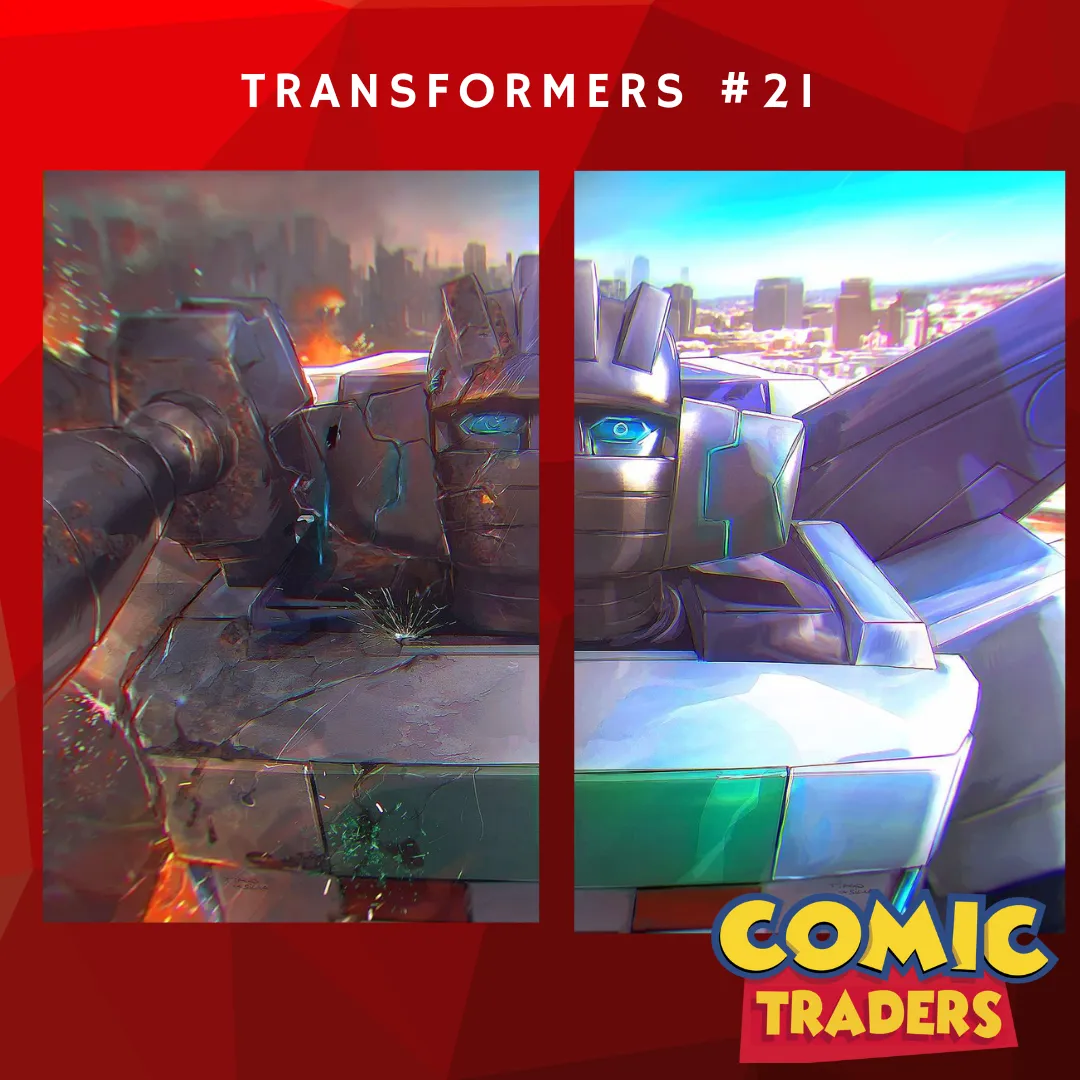 Product image for TRANSFORMERS #21 TIAGO DA SILVA EXCLUSIVE VIRGIN VARIANT CONNECTING 2 PACK