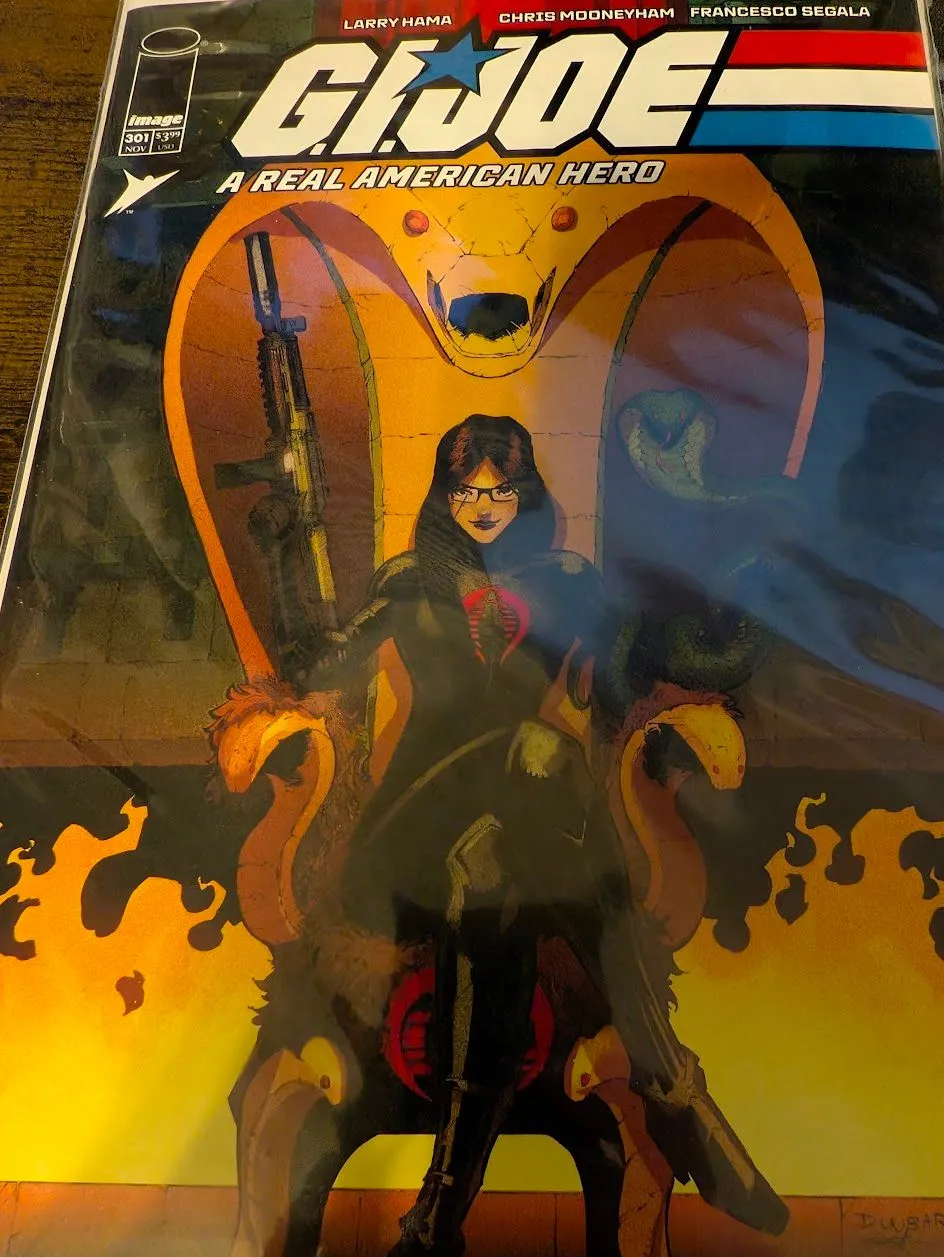 Product image for G.I. JOE A REAL AMERICAN HERO #301 MAX DUNBAR BARONESS LTD 500