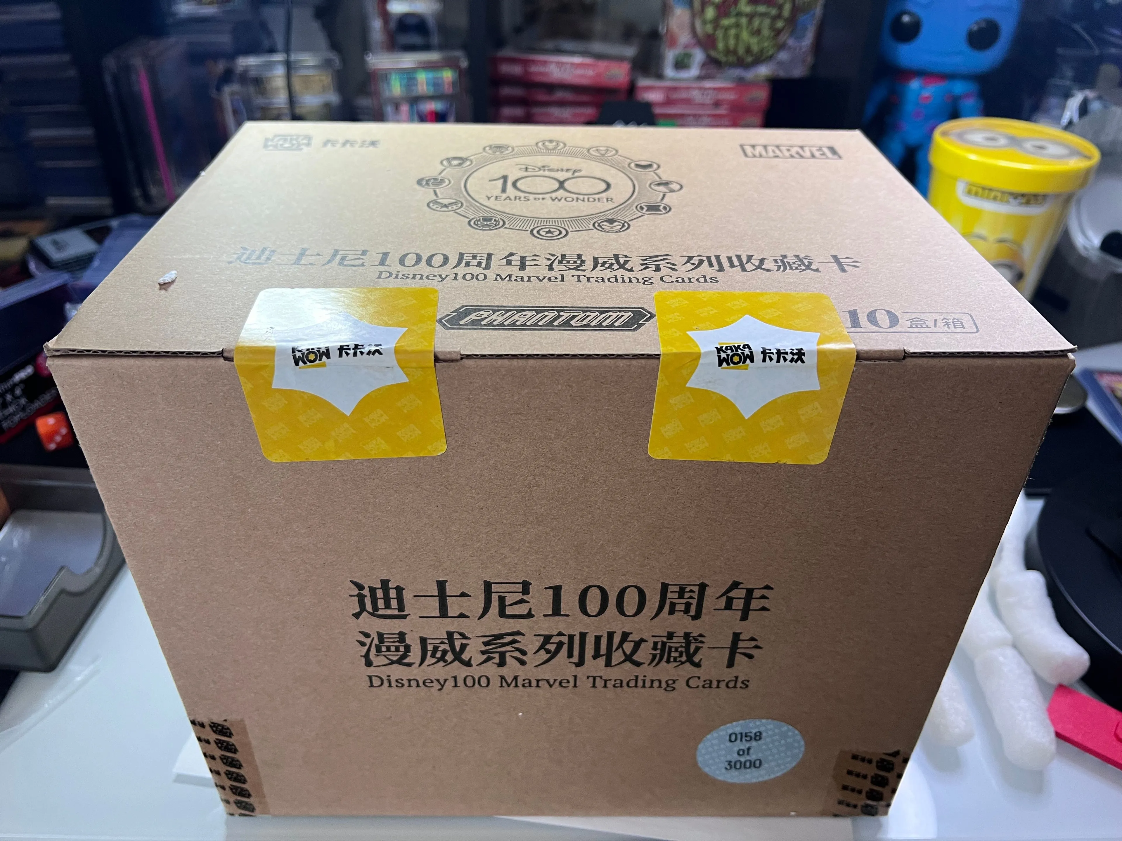 Product image for Sealed Marvel Kakawow Case - 10 boxes