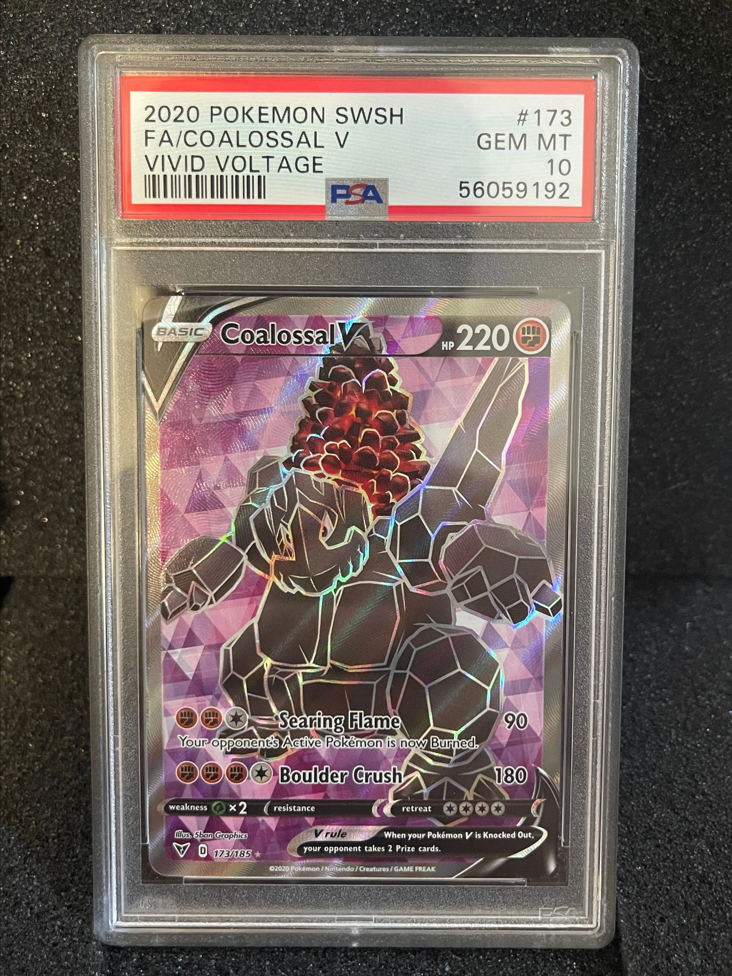 Product image for PSA 10 GEM MT: Coalossal V