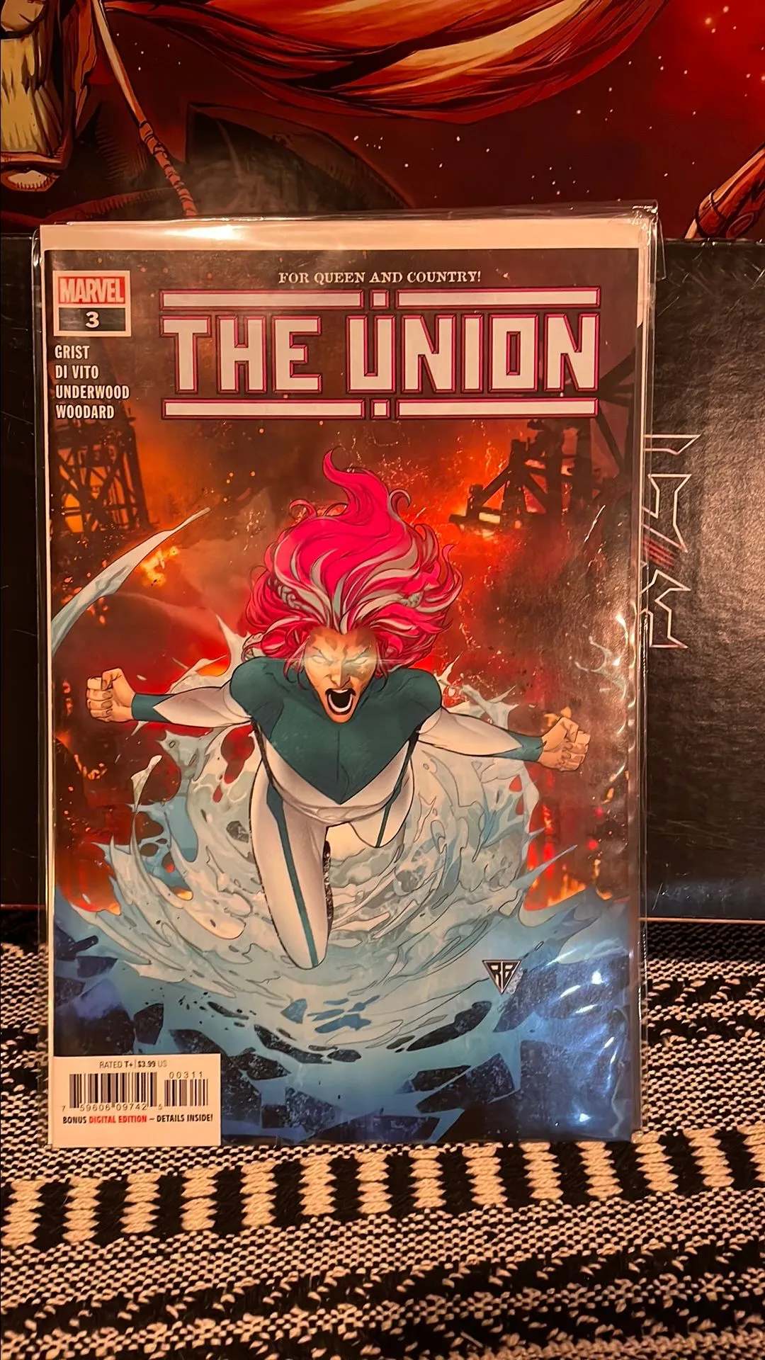 Product image for The union issue #3A Rb Silva cover 9.8 first appearance