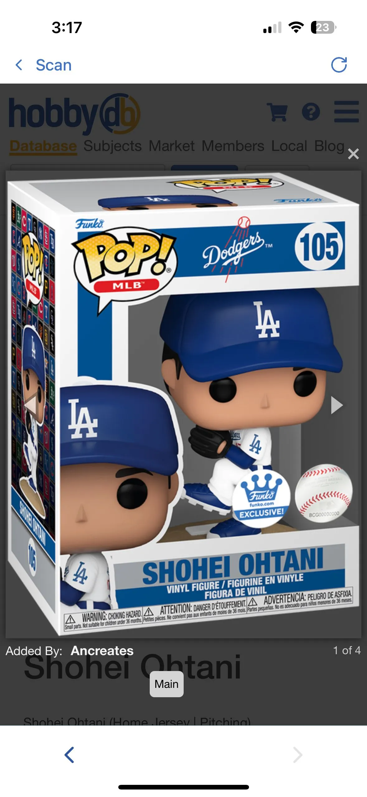 Product image for Sports || MLB - Shoehei Ohtani (Pitching) (Funko Shop)