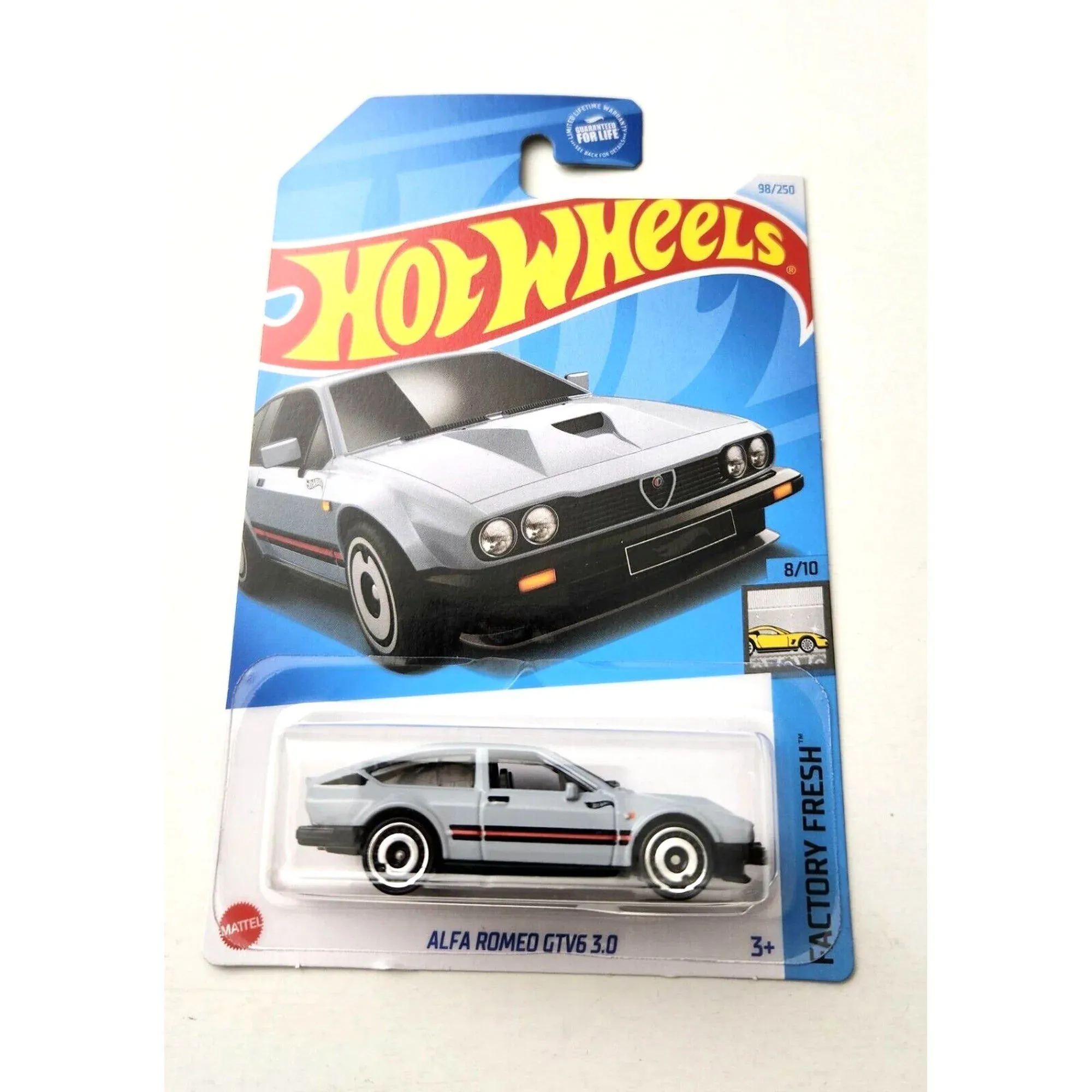 Product image for 2024 Hot Wheels Alfa Romeo GTV6 3.0 Factory Fresh 8/10 , 98/250
