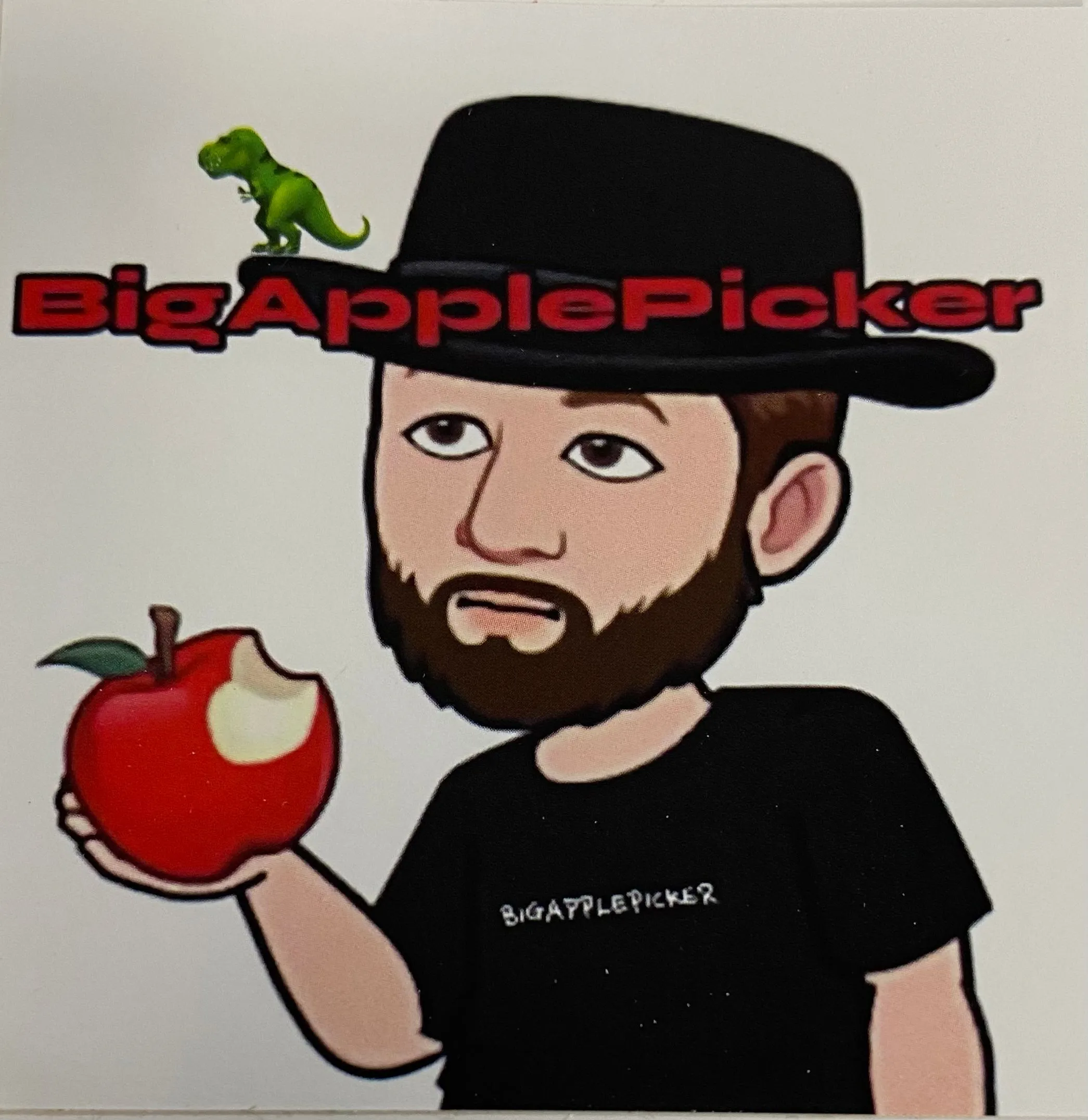 Product image for Big Apple Picker Sticker