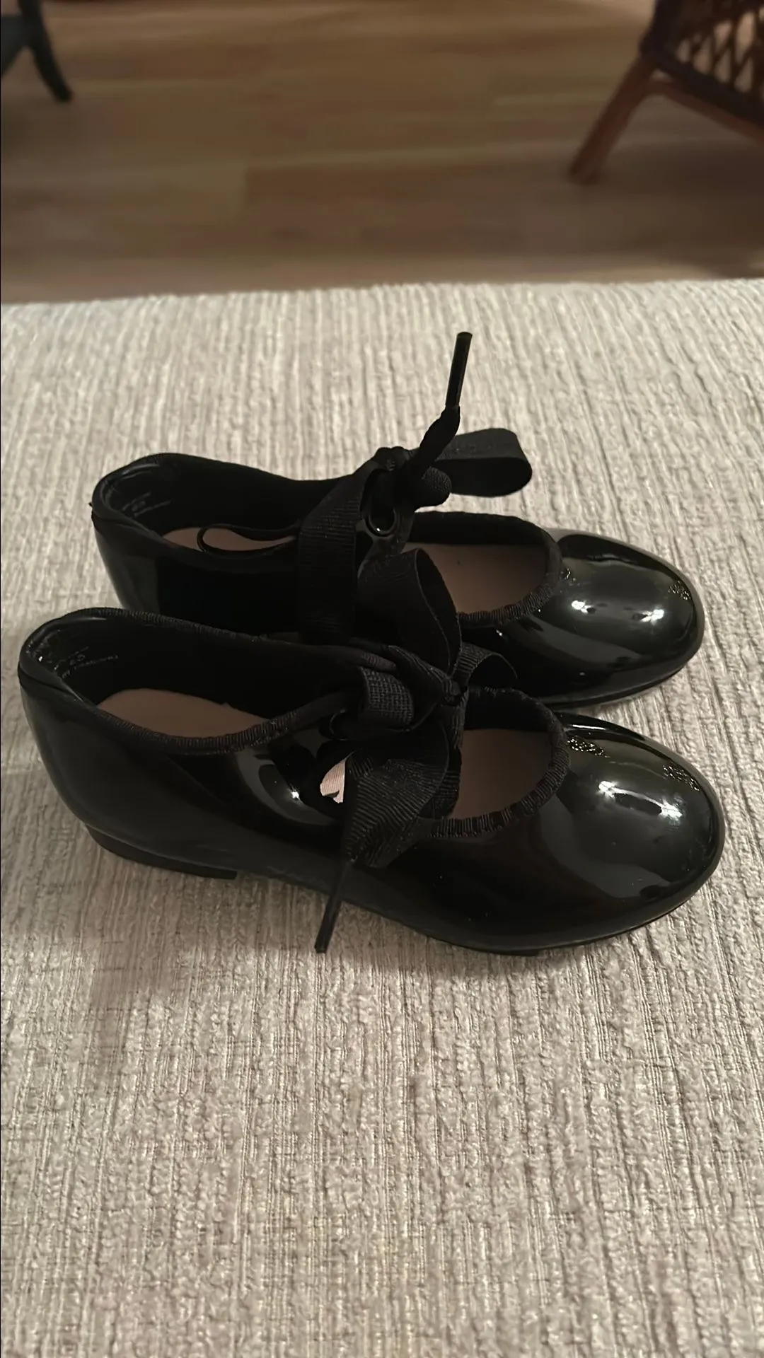 Product image for CAPEZIO Jr Tyette Tap Shoes $35 Toddler 10 WIDE