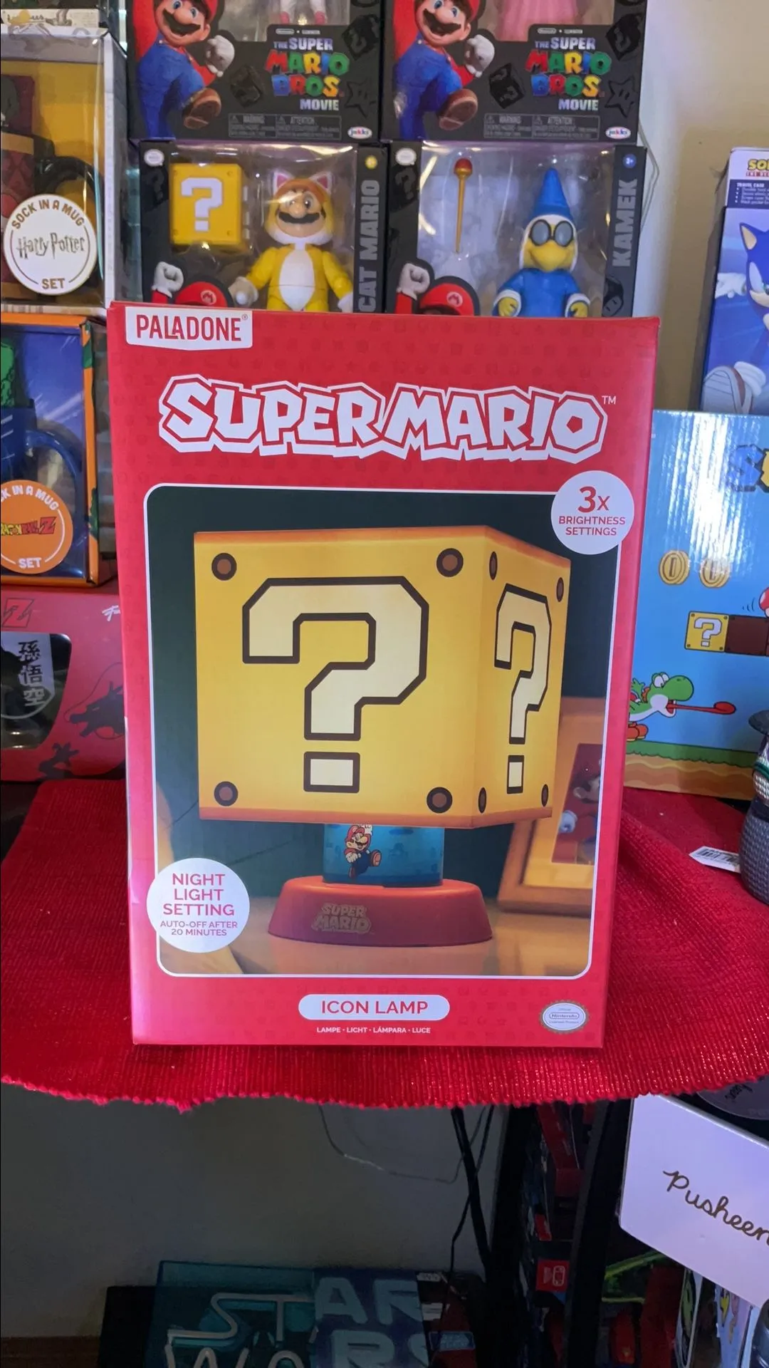 Product image for Super Mario Icon Lamp