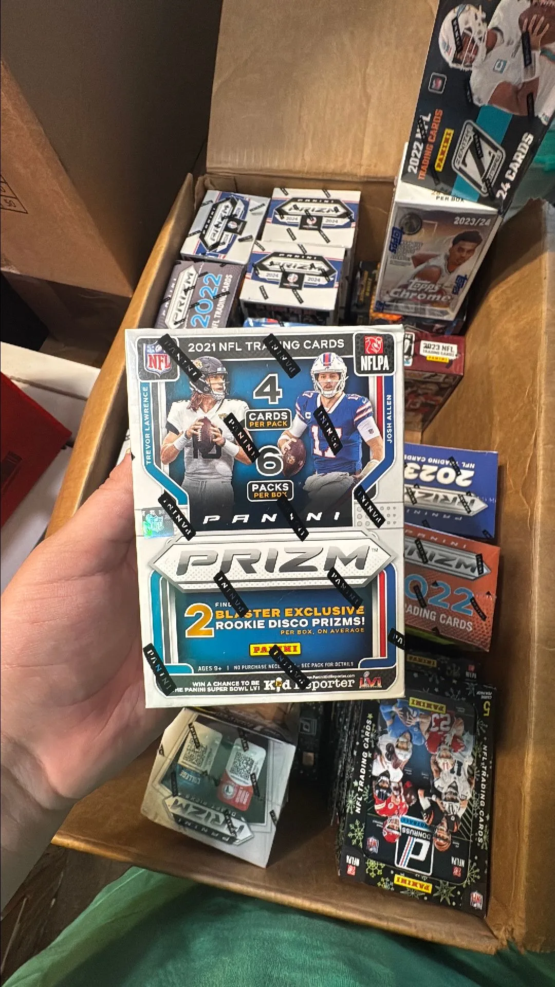 Product image for 2021 Prizm football blaster