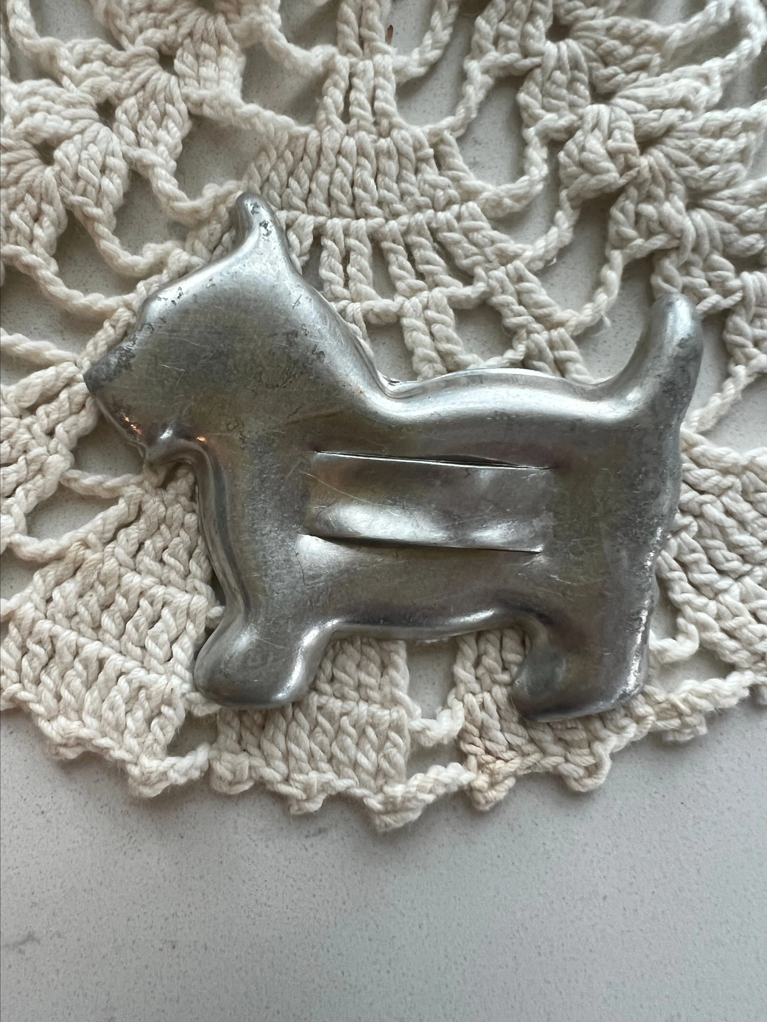 Product image for Vintage Scotty dog cookie cutter