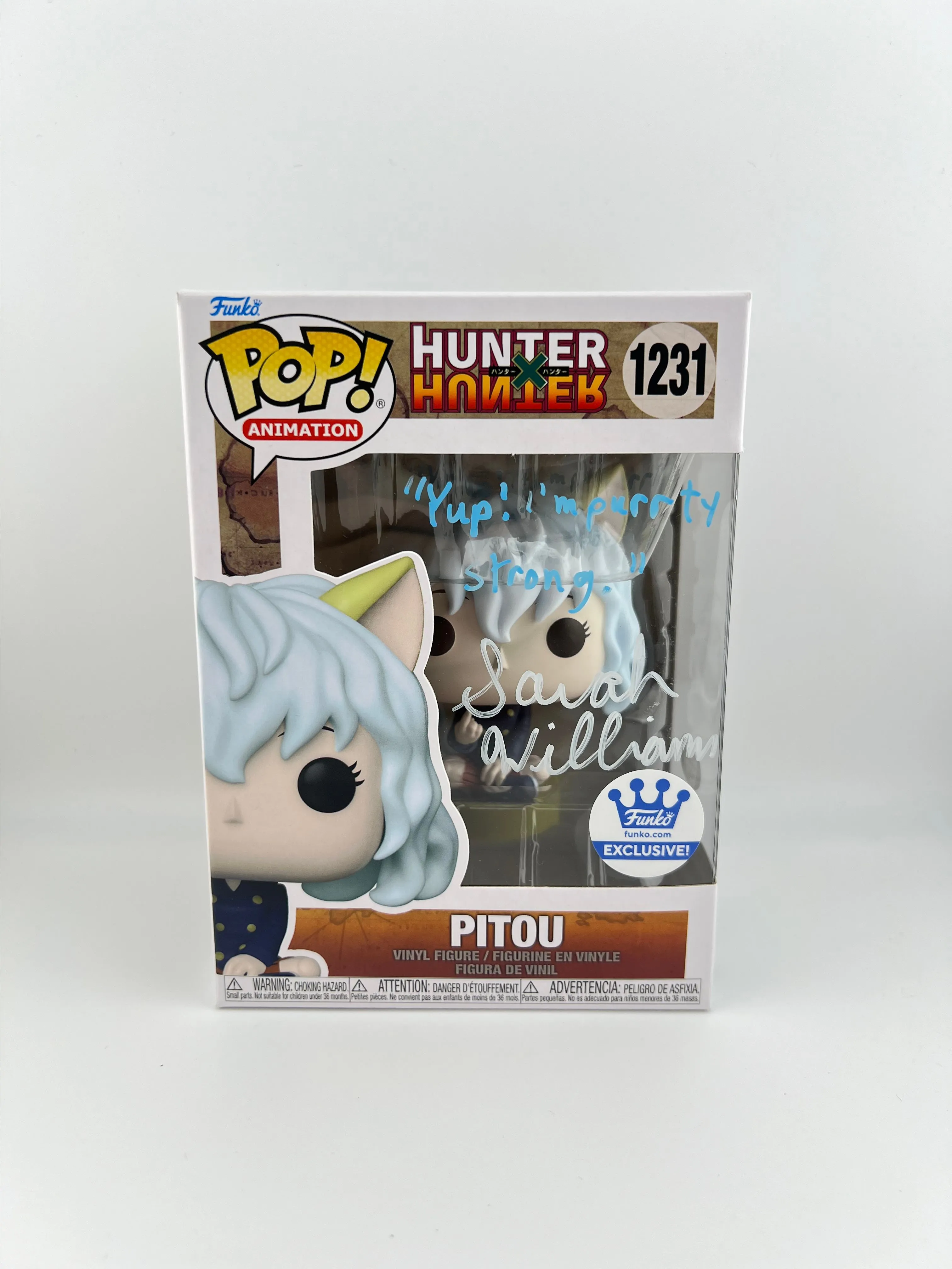 Product image for Signed pitou Funko pop (Hunter X Hunter