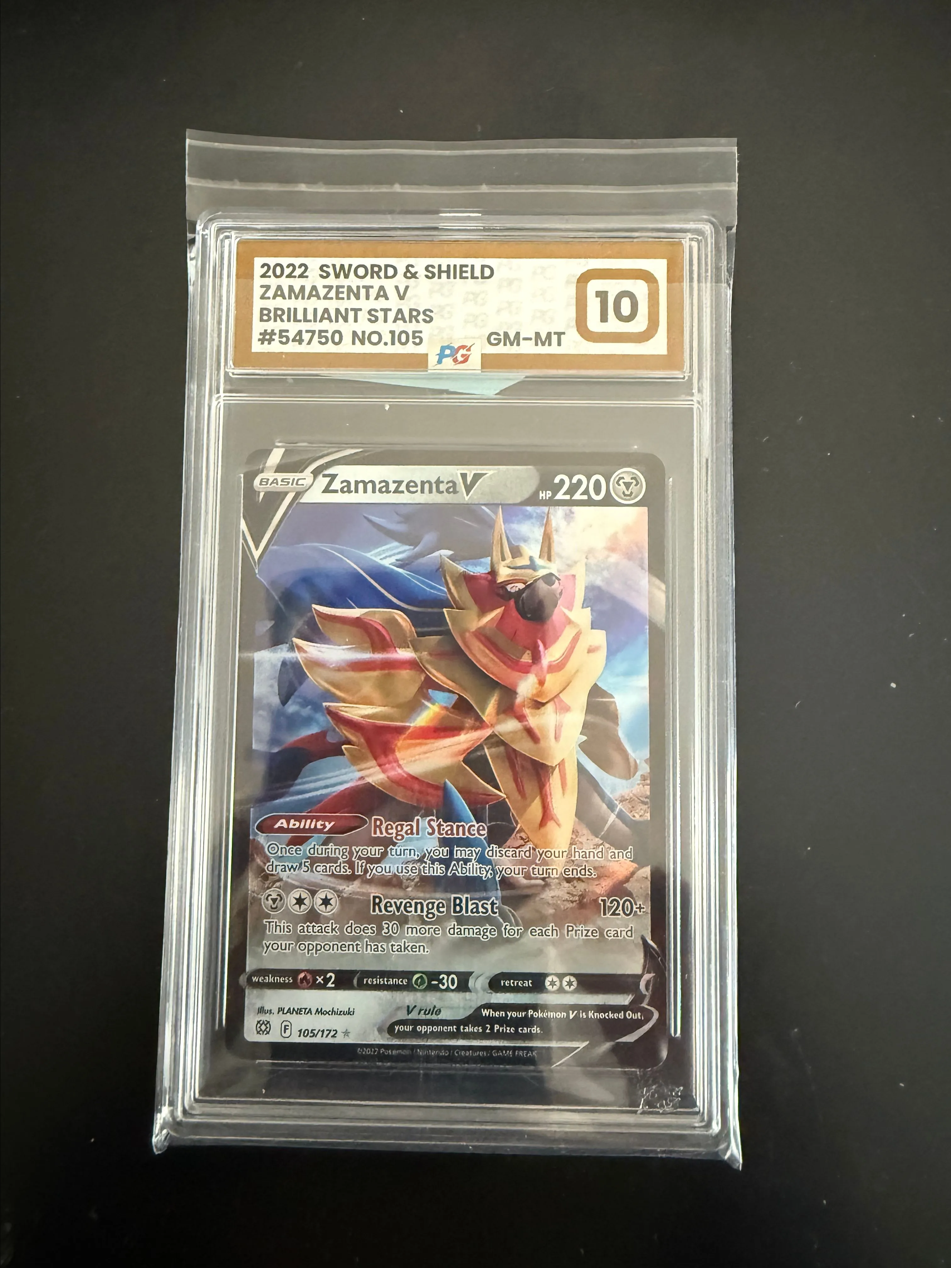 Product image for 2022 Zamazenta V PG-10