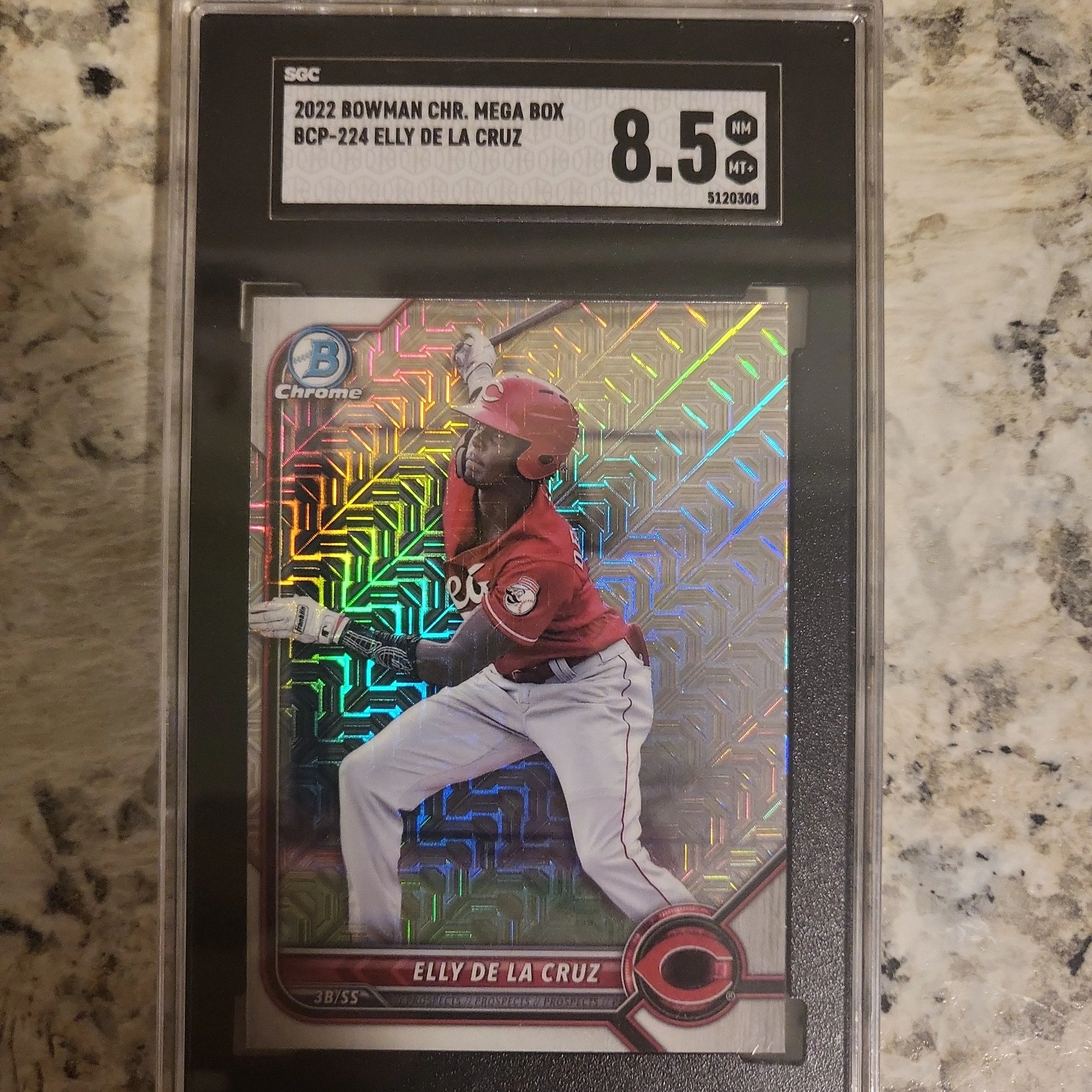 Product image for 2022 Bowman Chrome Mega Box Elly De La Cruz SGC  8.5