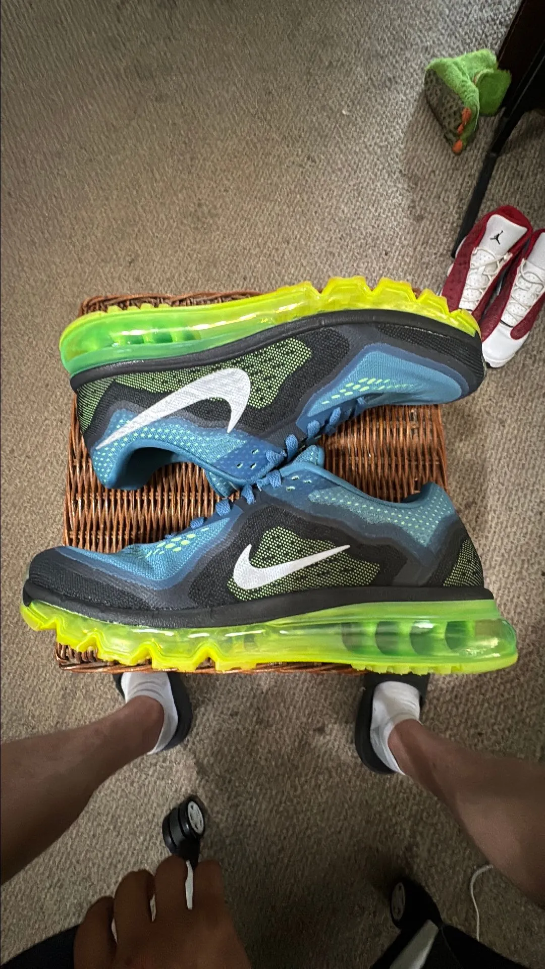 nike air max 2014 green