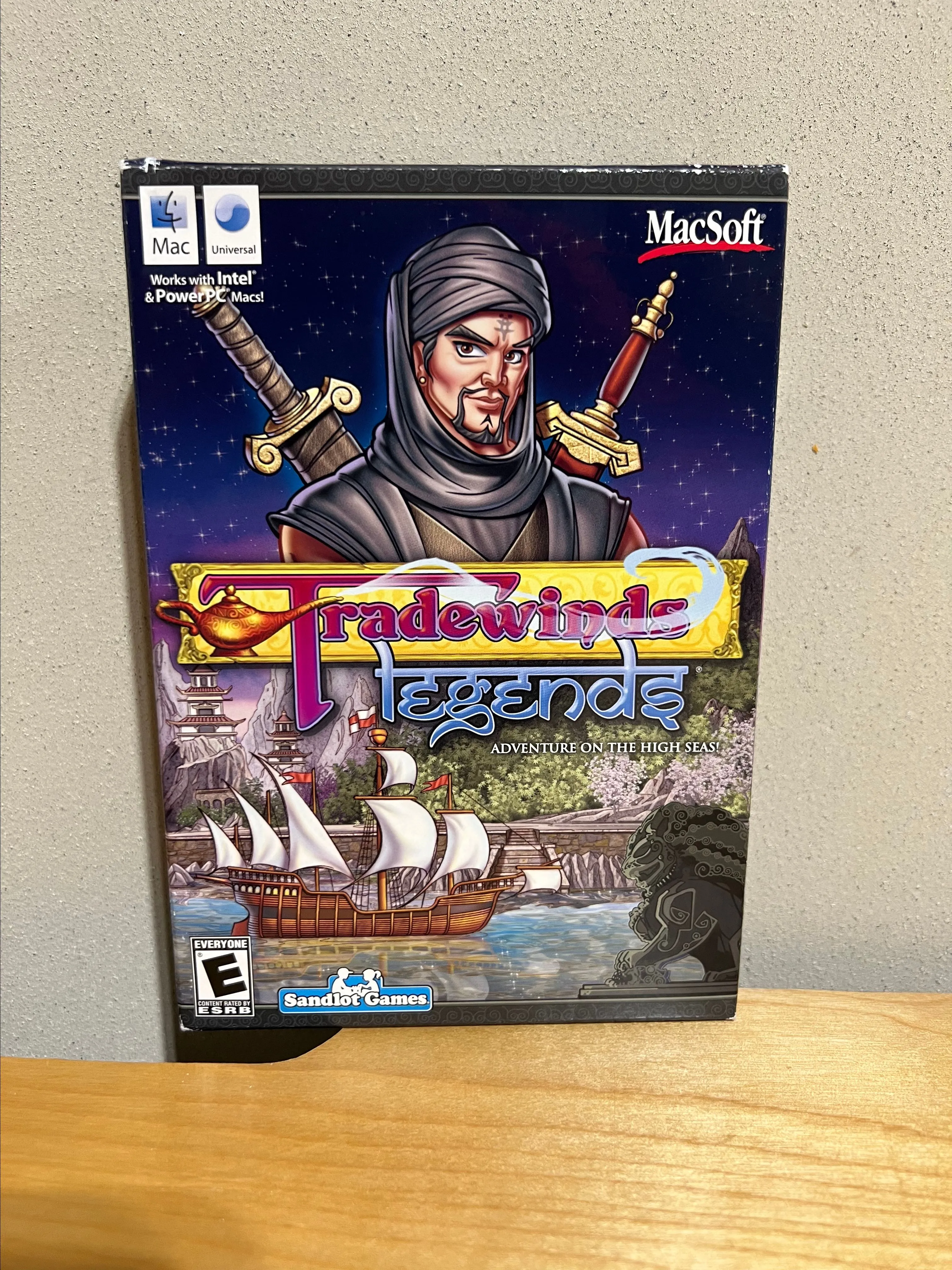 Product image for Tradewinds: Legends (Apple, 2007) PC CD ROM New Sealed Boxed Ships Fast